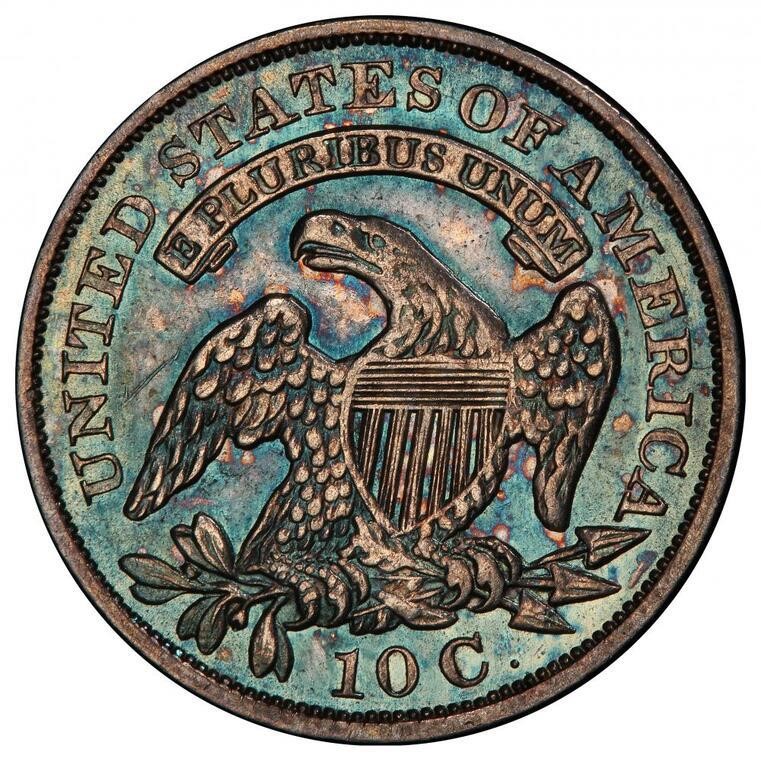 1830/29 10c Overdate, JR-5, FS-301 VF20 CAC thumbnail 21