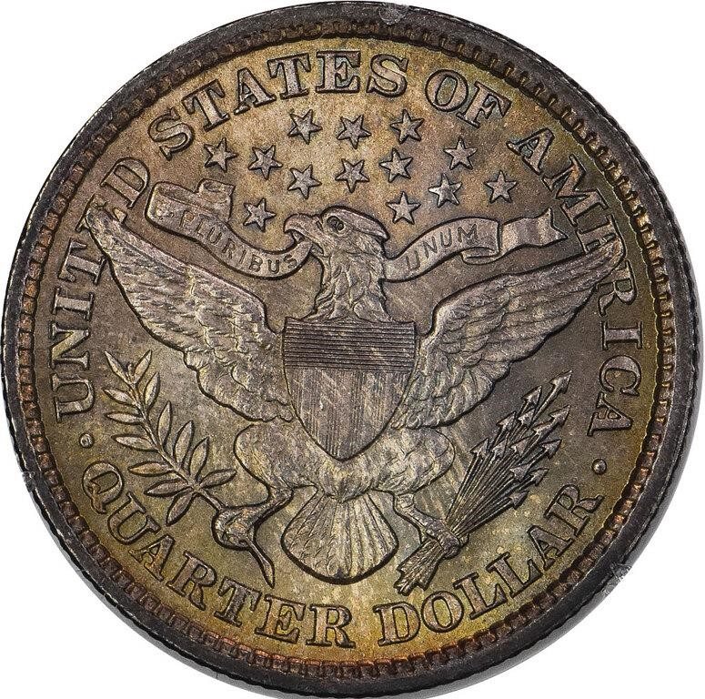 1898 25c MS62 thumbnail 2