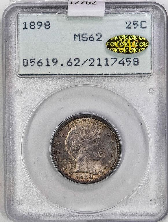 1898 25c MS62 thumbnail 3