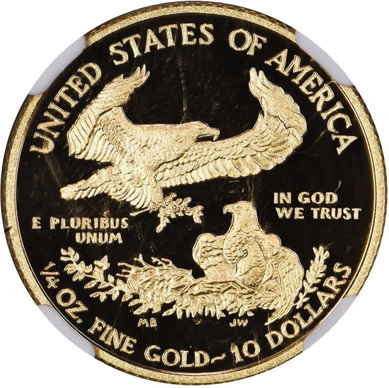 2017-W $10  Gold Eagle PR DCAM PR65 DCAM thumbnail 4