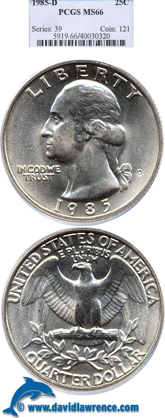 1985-D 25c MS thumbnail 18