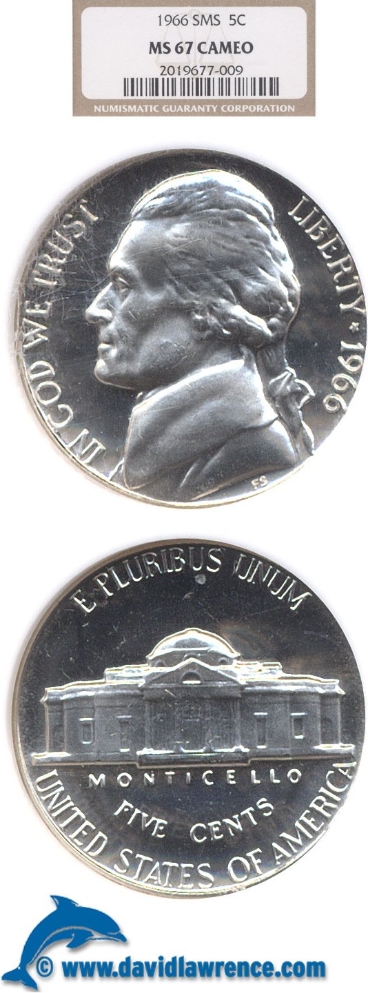 1966 5c Special Mint Set SMS CAM thumbnail 20