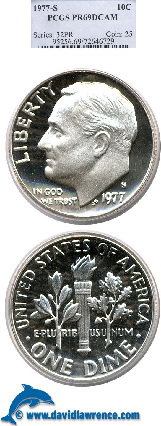 1977-S 10c PR DCAM thumbnail 16