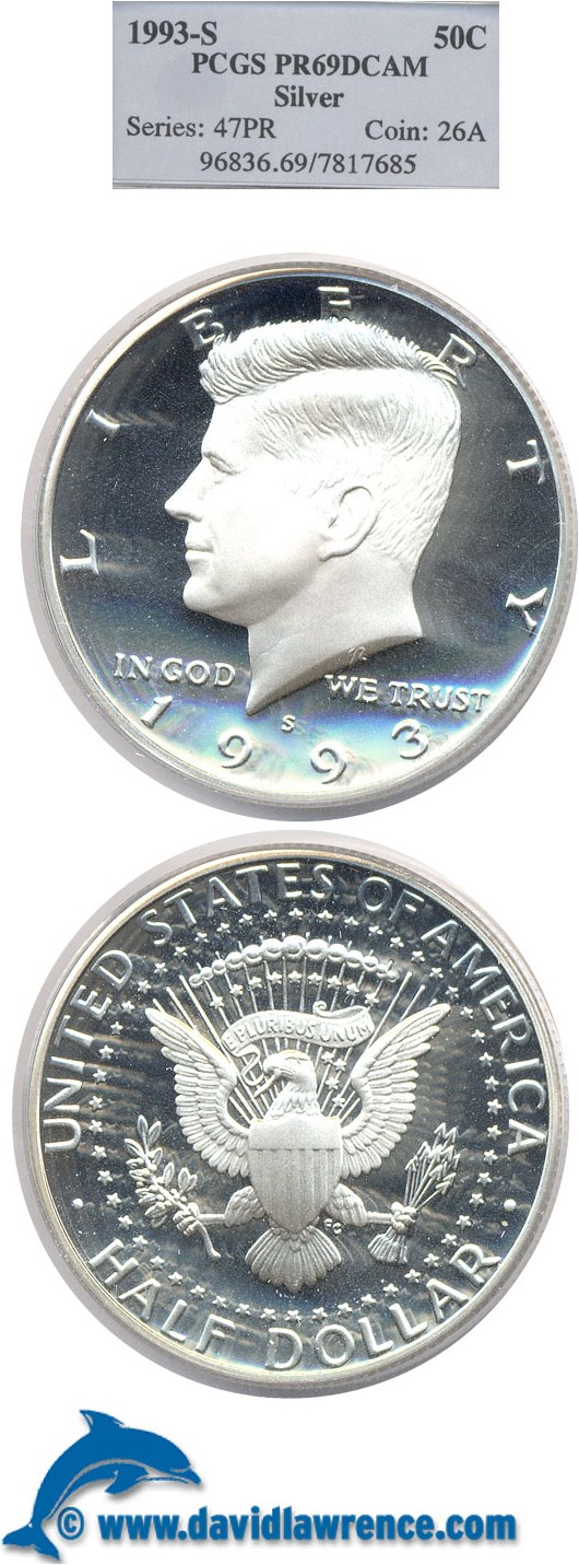 1993-S 50c Silver PR thumbnail 19