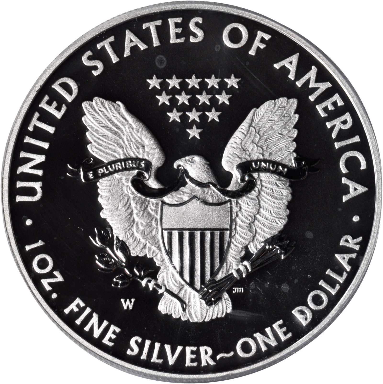 2013-W $1  Silver Eagle, Enhanced, West Point Mint Set MS65 CAC thumbnail 8