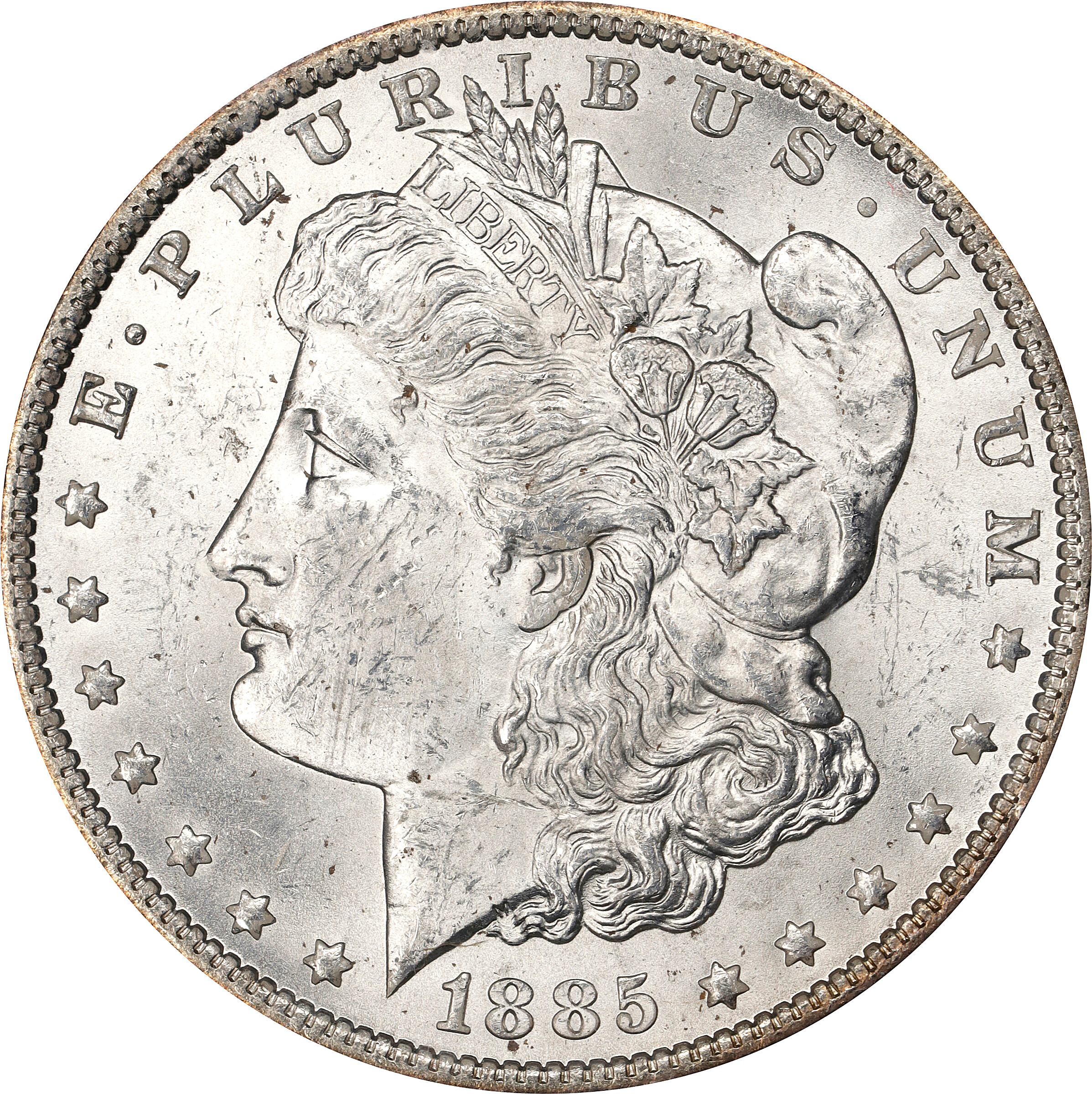 1885-O GSA Morgan Silver Dollar. Mint State (Uncertified).