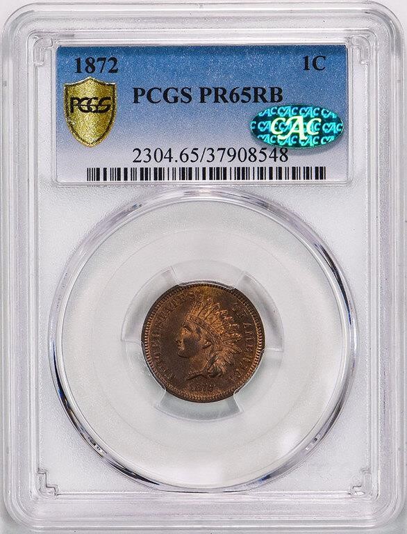 1872 1c PR RB PR65 RB thumbnail 8