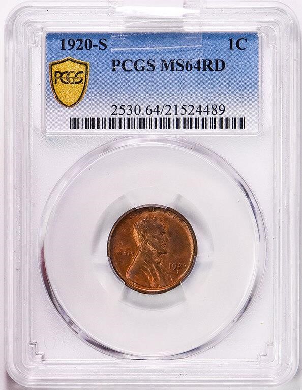 1920-S 1c MS RD MS64 RD thumbnail 5