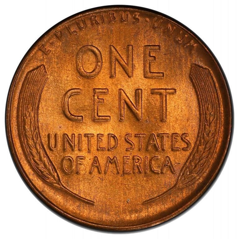 1934-D/D 1c Repunched Mintmark, FS-504 MS RD MS66 RD thumbnail 2