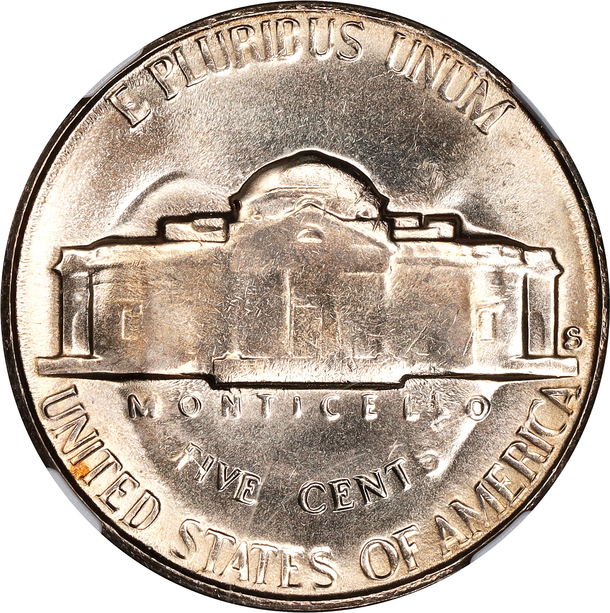 1954-S 5c Doubled Die Reverse, FS-801 MS63 thumbnail 21