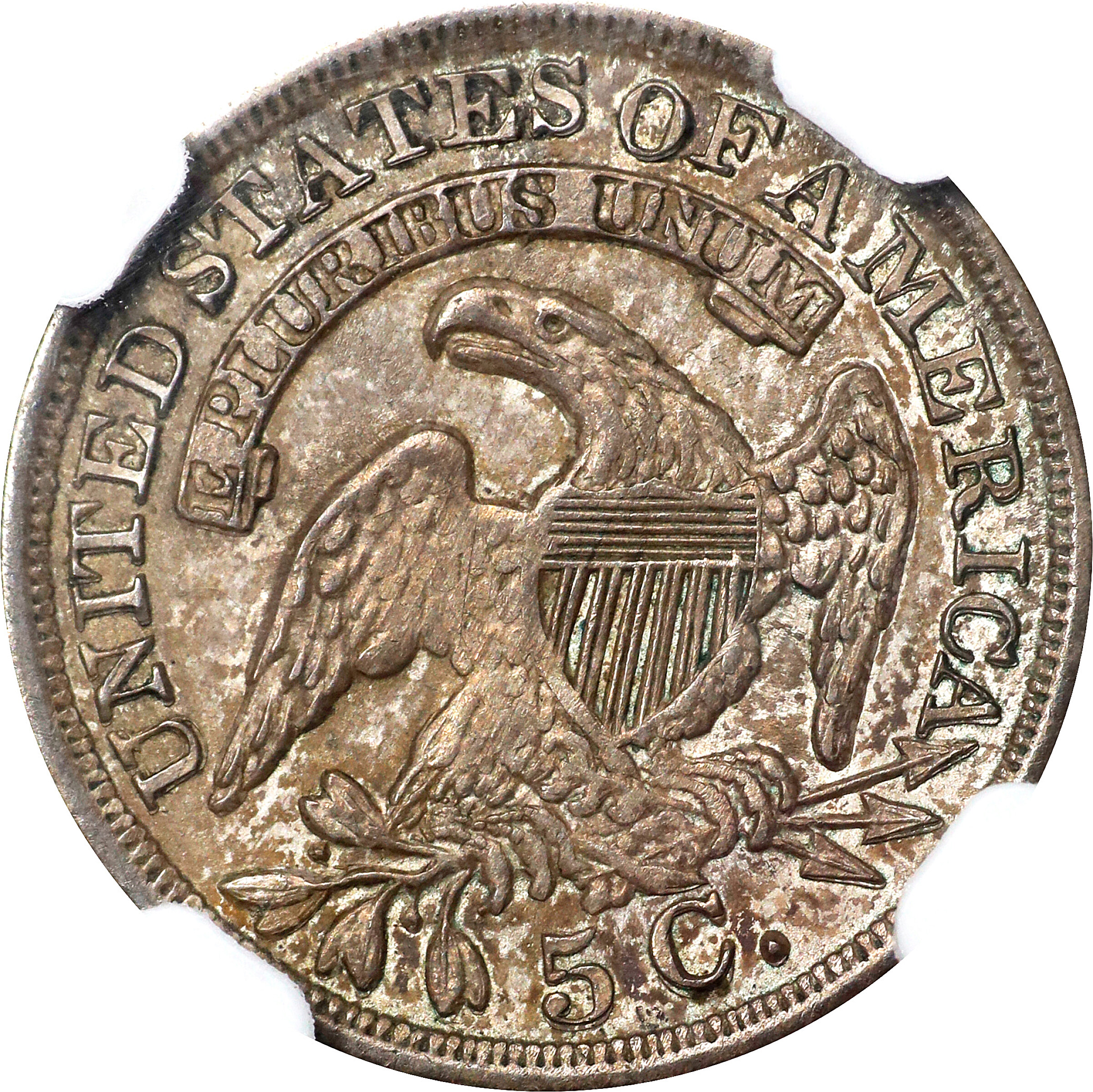 1836 H10c 3/Inverted 3 MS63 thumbnail 4
