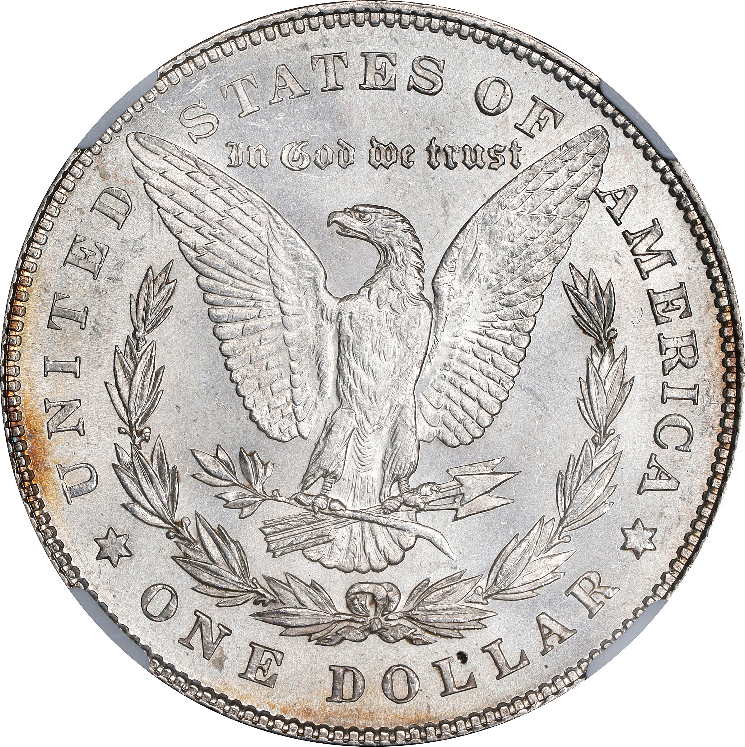 1878 7TF $1  Reverse of 1878, Broken N&M, VAM-162 VG10 CAC thumbnail 17
