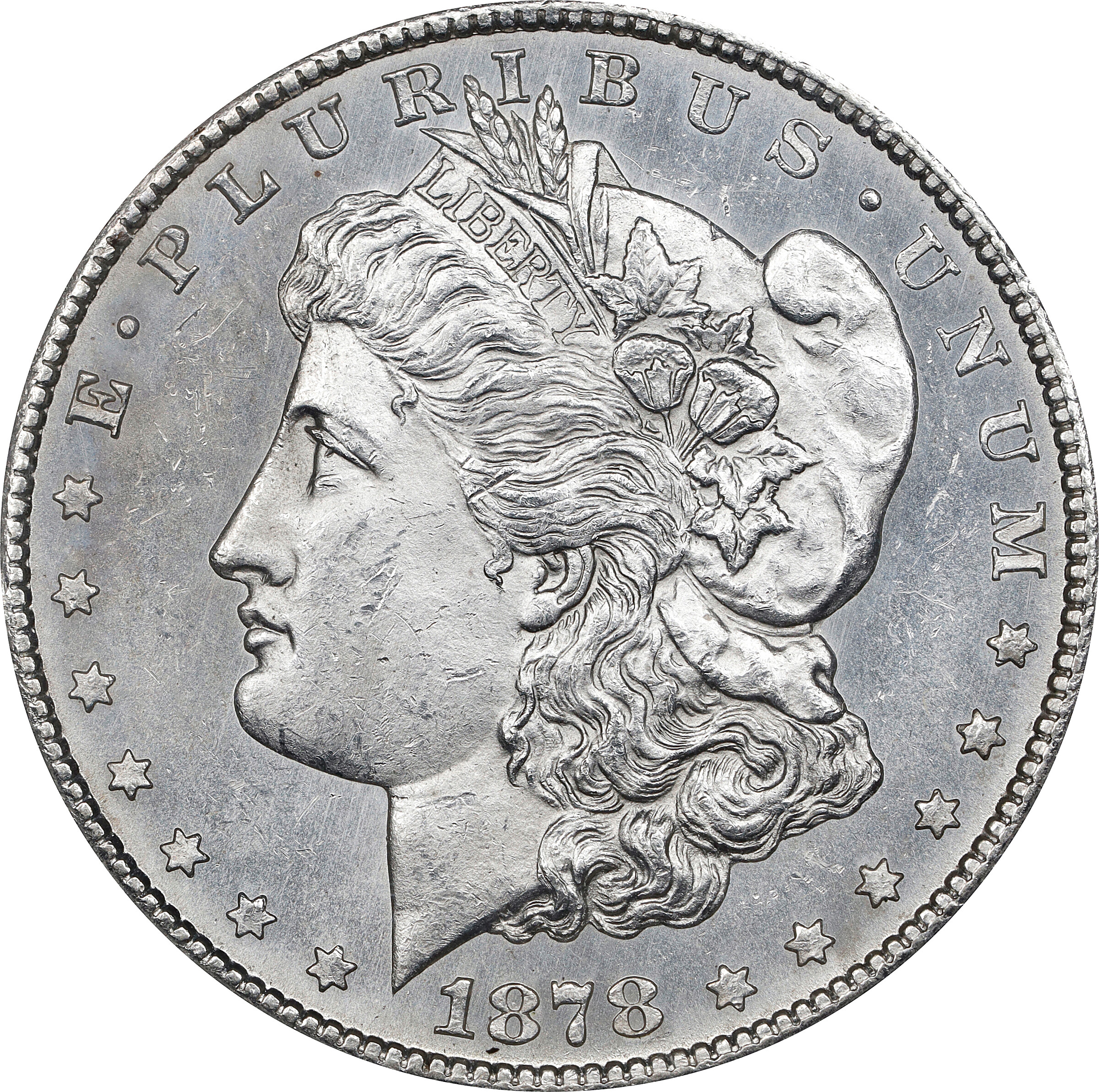 1878-CC Morgan Silver Dollar. VAM-20. MS-62 (ANACS).