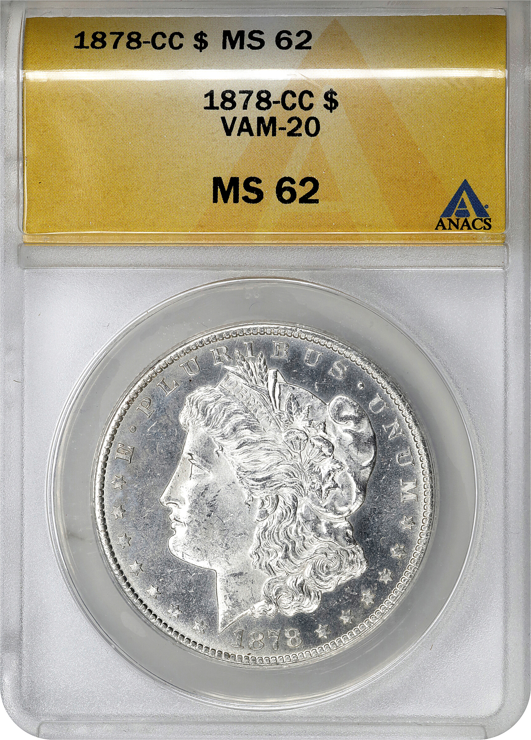 1878-CC $1  Line in Eye, VAM-20 AG3 thumbnail 3