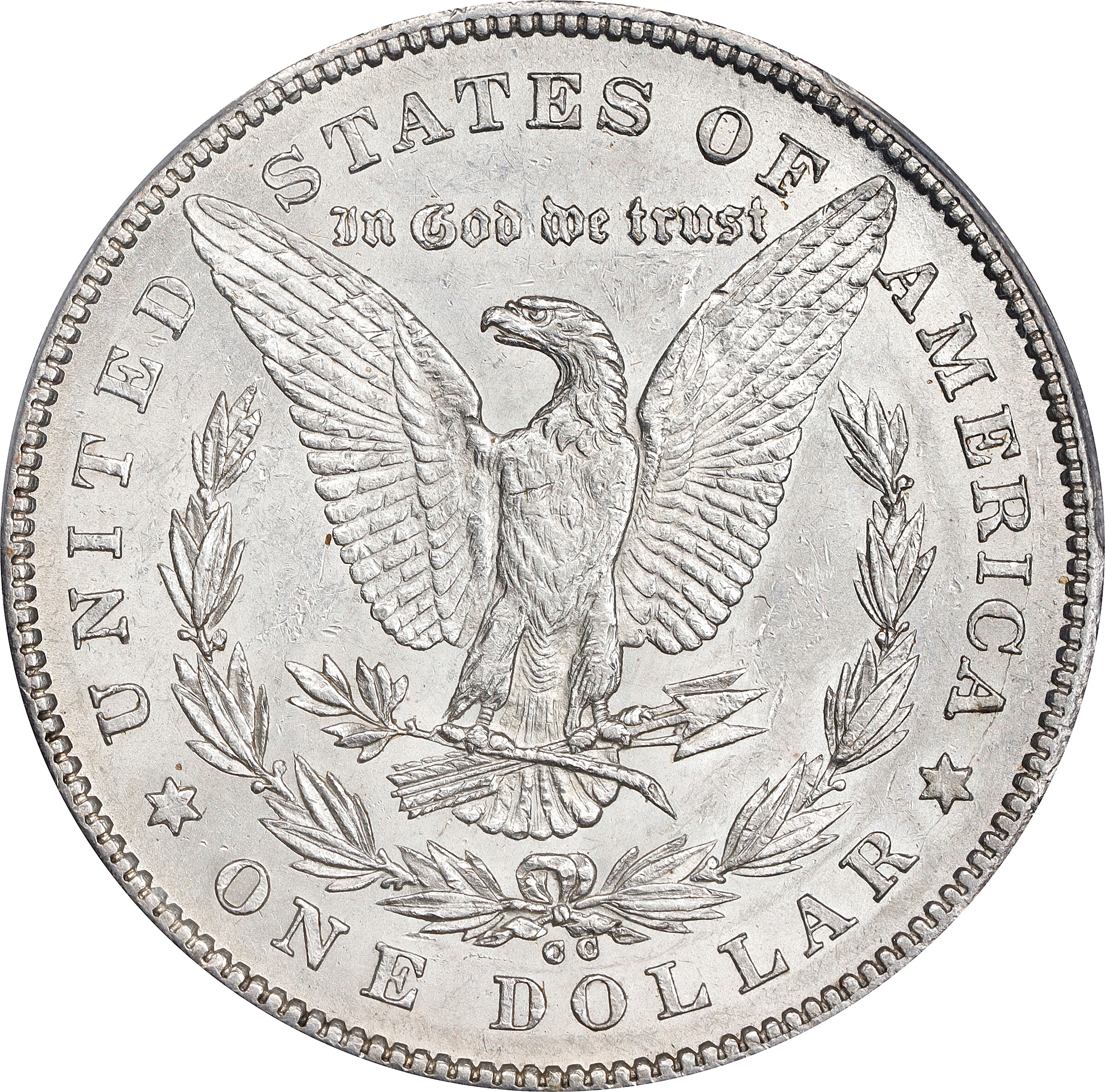 1878-CC $1  Doubled Leaves, VAM-6 AU58 thumbnail 2