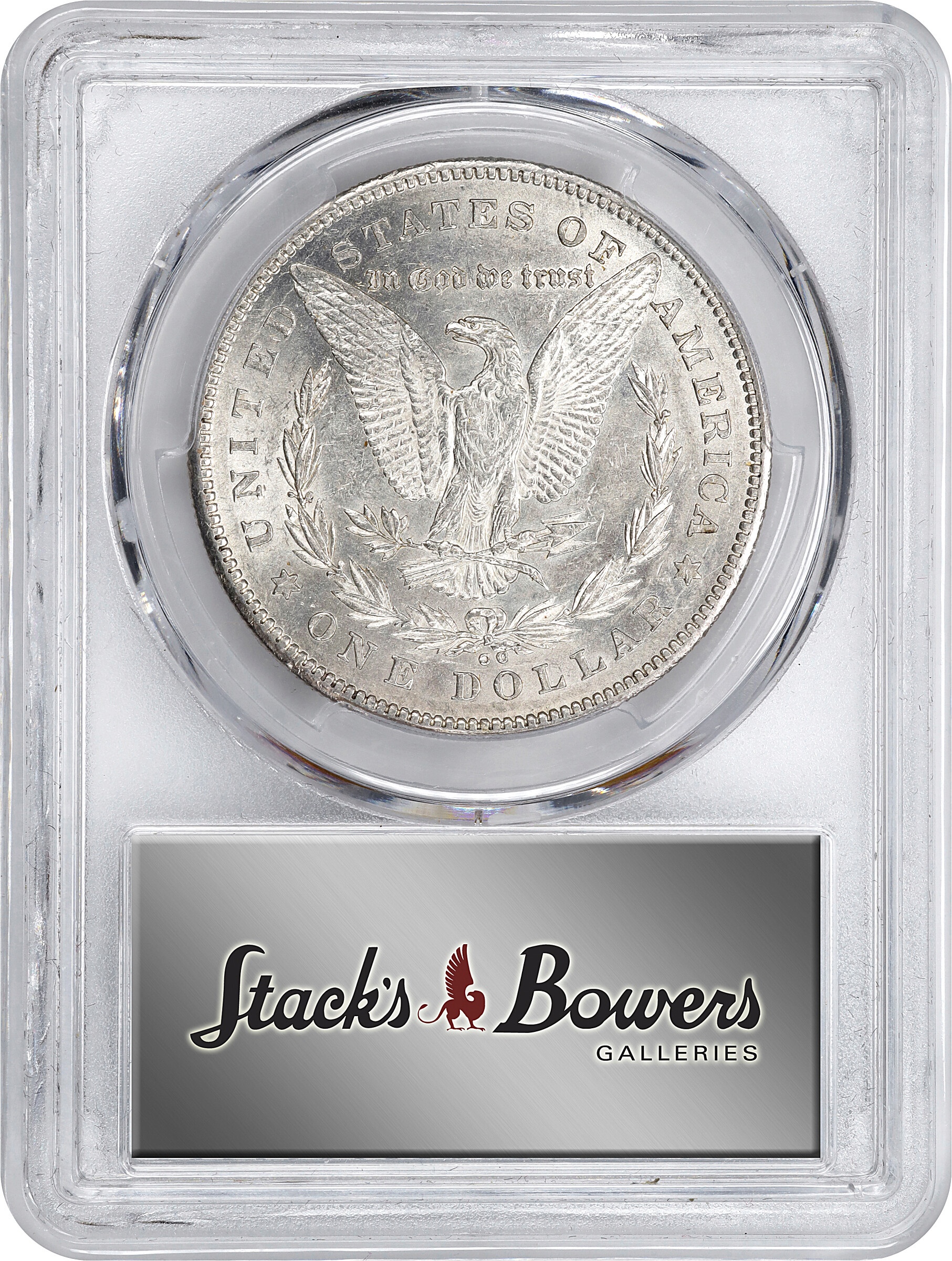 1878-CC $1  Doubled Leaves, VAM-6 AU58 thumbnail 4