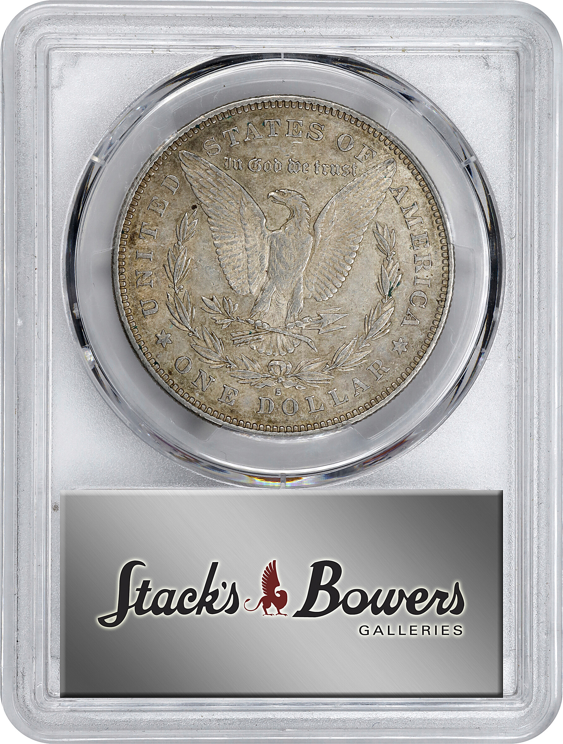 1878-S $1  Long Nock, VAM-57 AU50 thumbnail 4