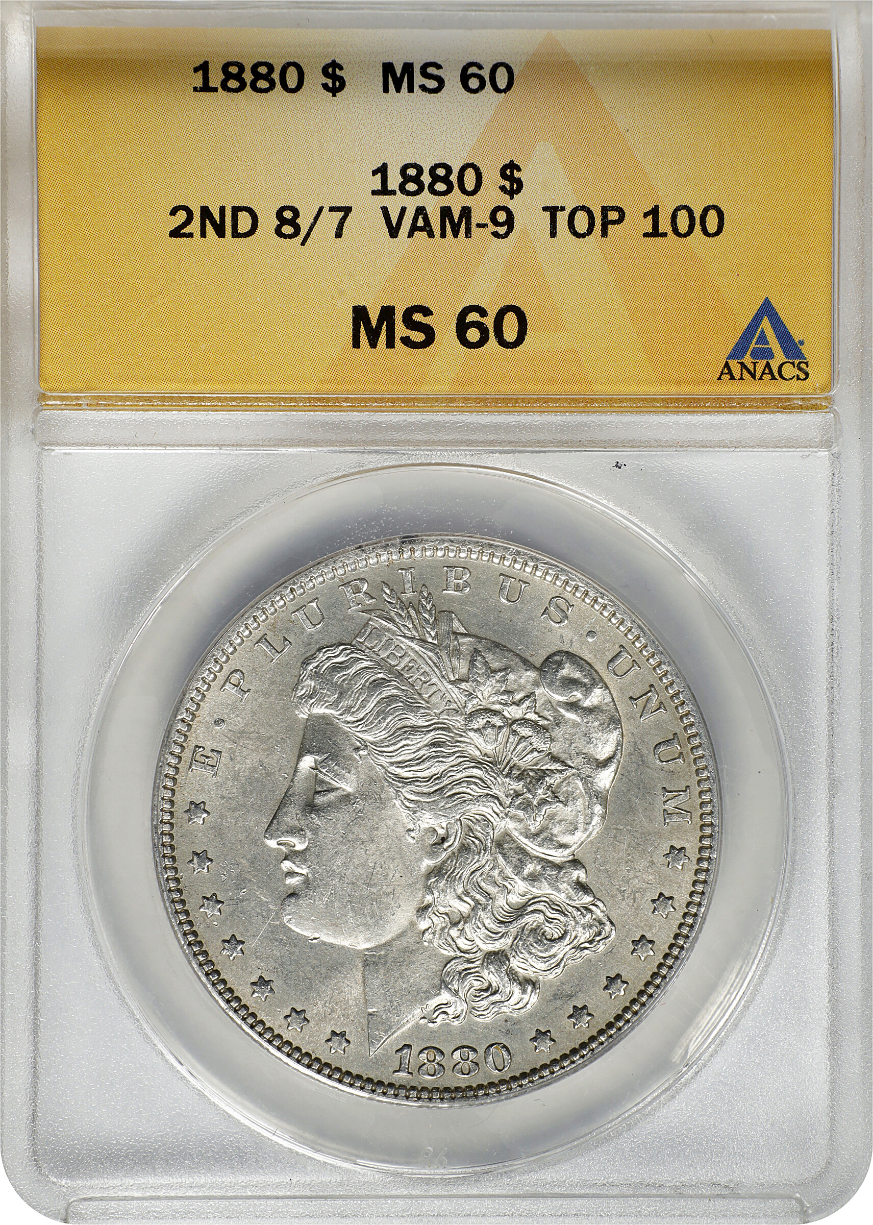 1880/7 $1  Stem, Weak, VAM-9 VG10 thumbnail 3