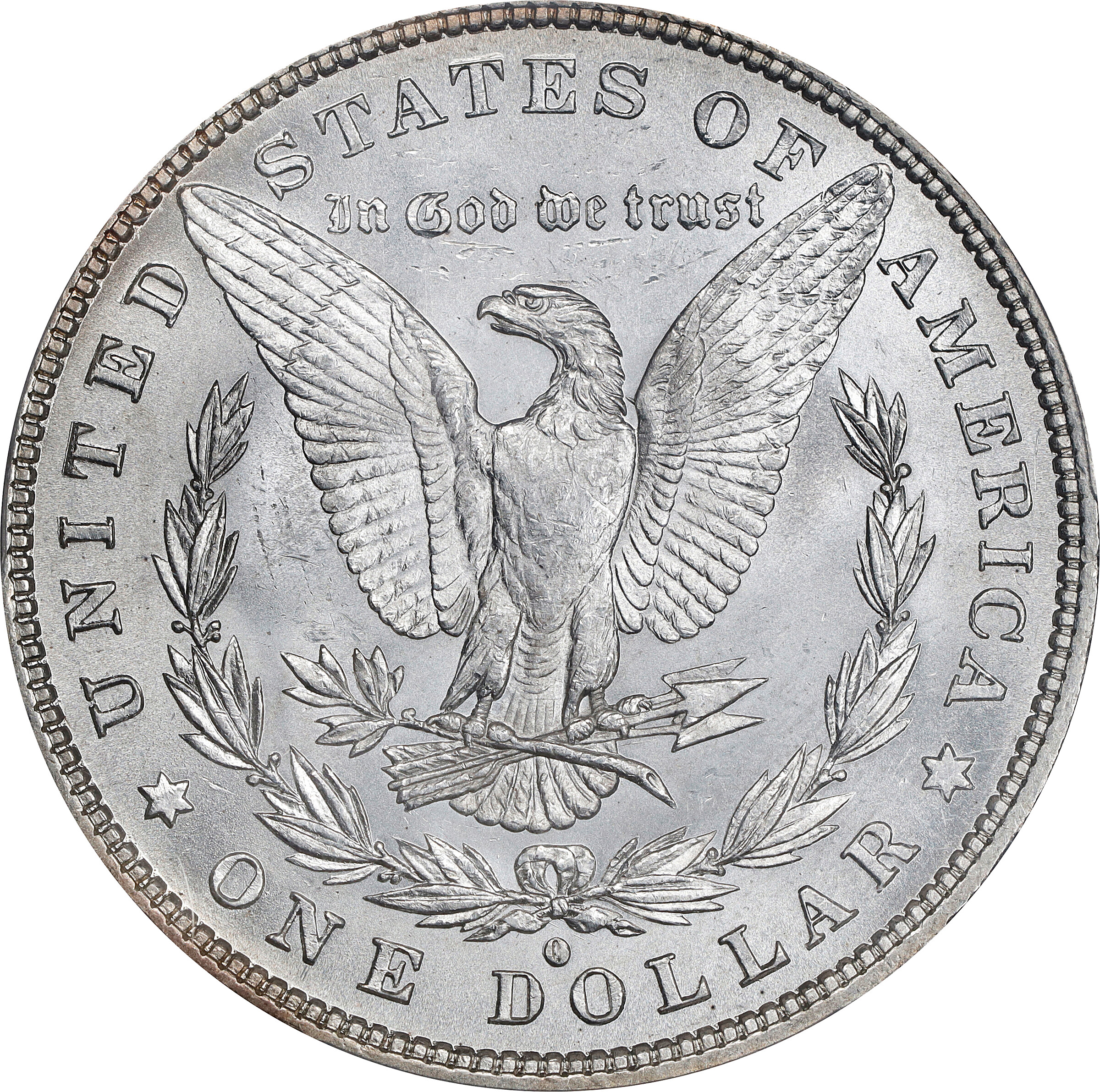 1880-O $1  8/7, Crossbar, VAM-5 MS62 thumbnail 4