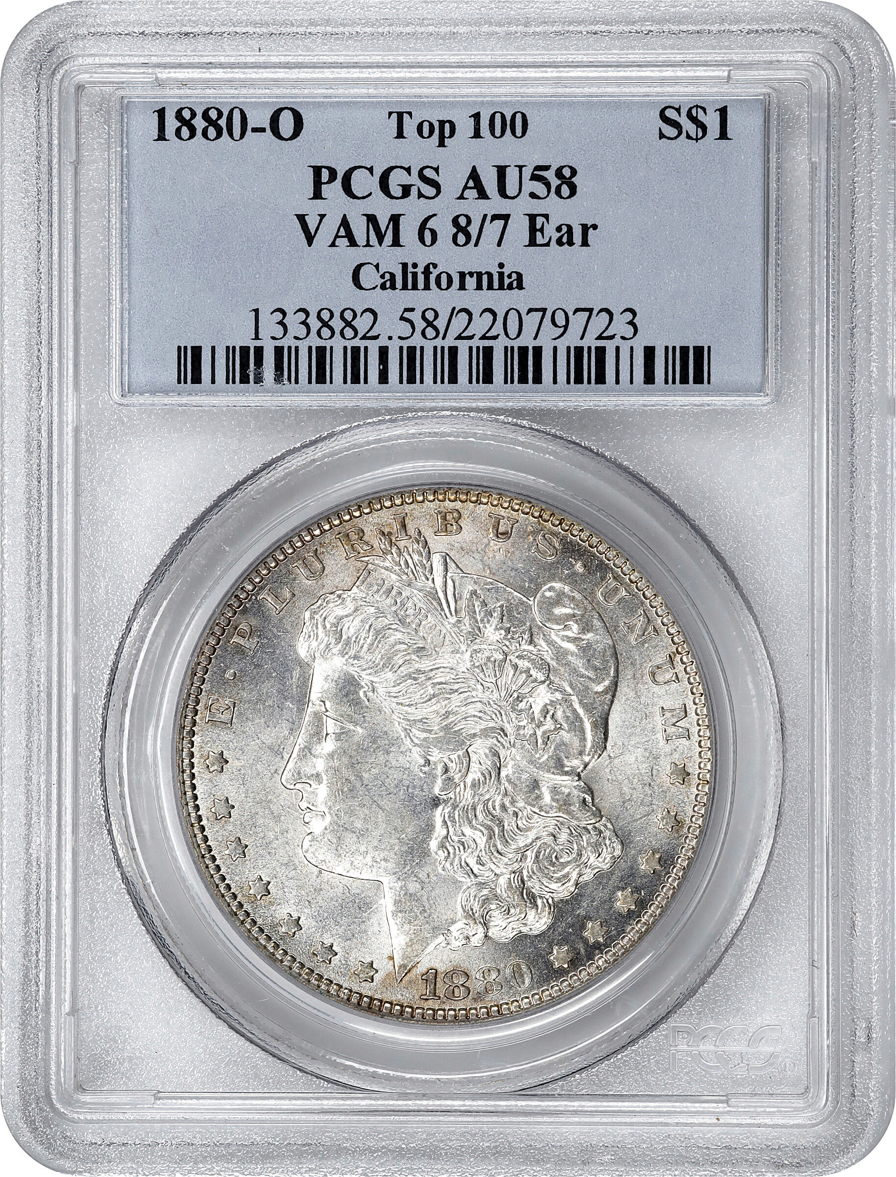 1880-O $1  8/7, Spike, VAM-6 F12 thumbnail 21