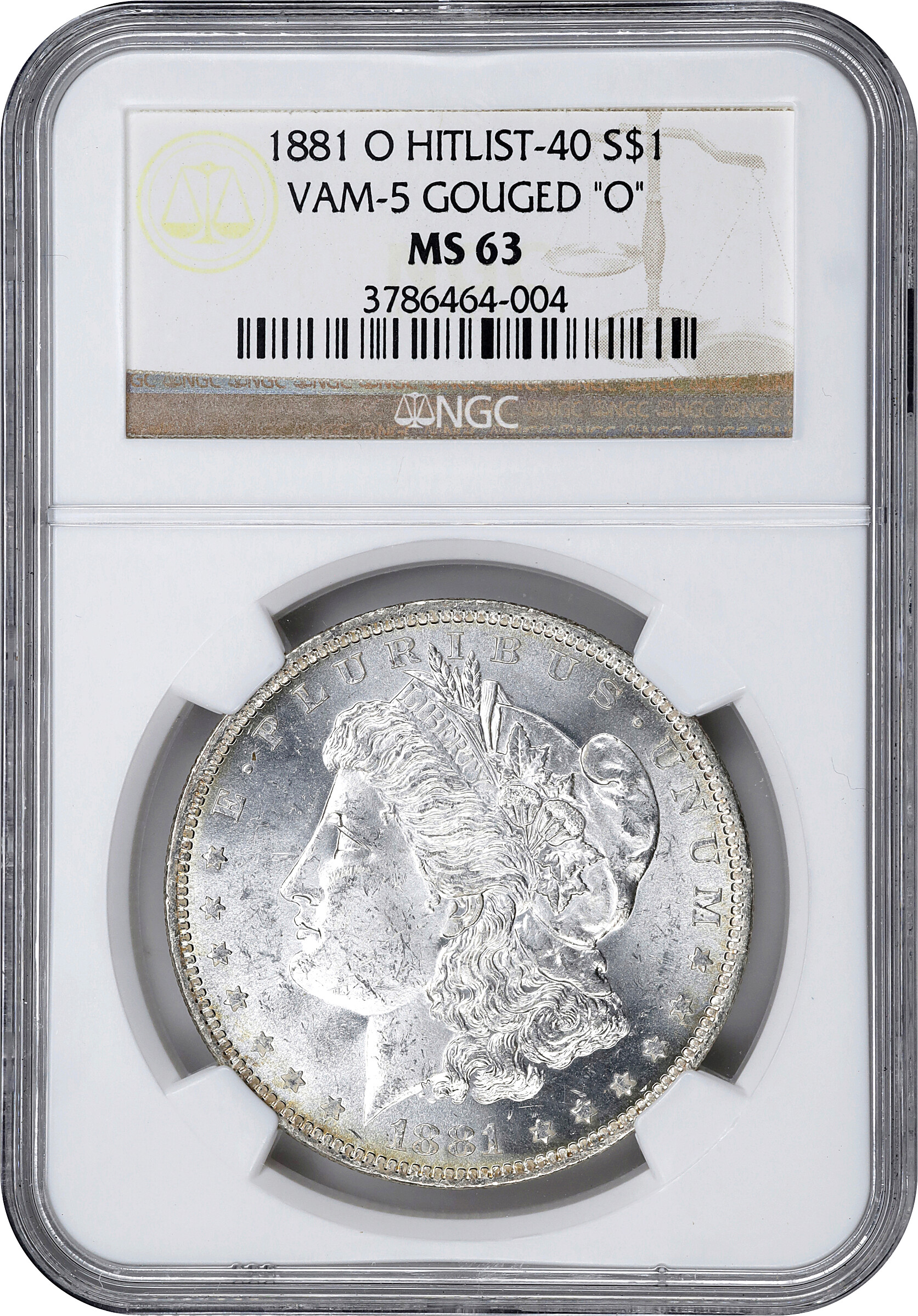 1881-O/O $1  So-called O/S, VAM-5 VF35 thumbnail 26