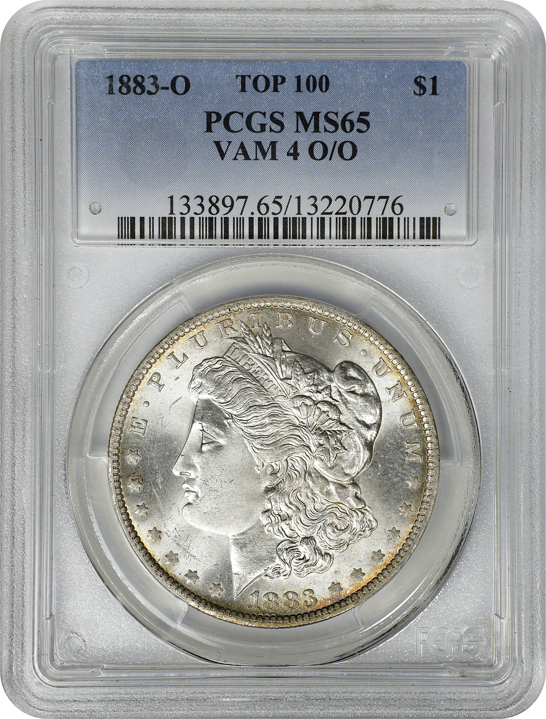 1883-O/O $1  Repunched Mintmark, VAM-4 MS65 thumbnail 5