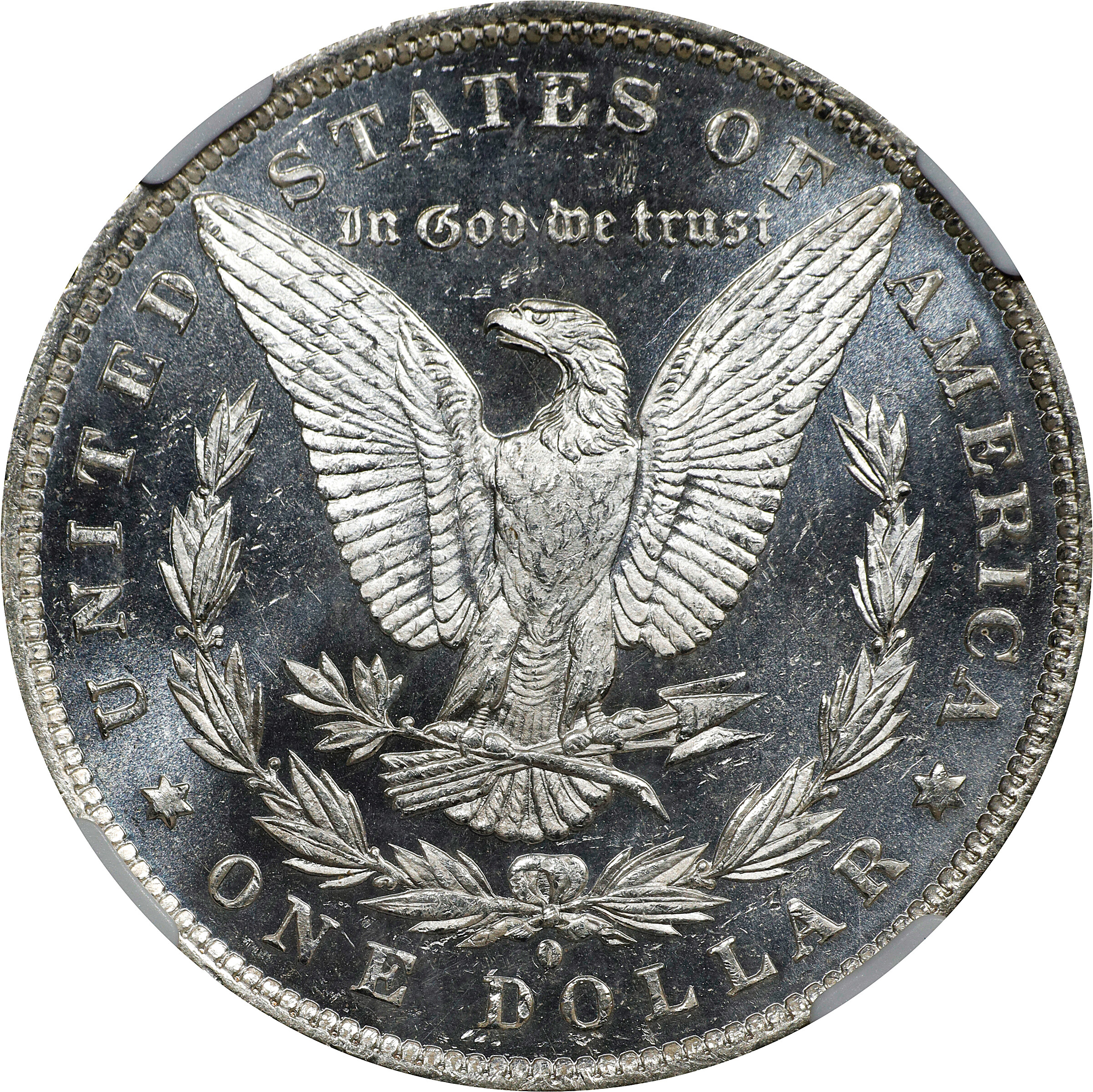 1884-O/O $1  Repunched Mintmark, VAM-6 MS DMPL MS61 DMPL CAC thumbnail 6