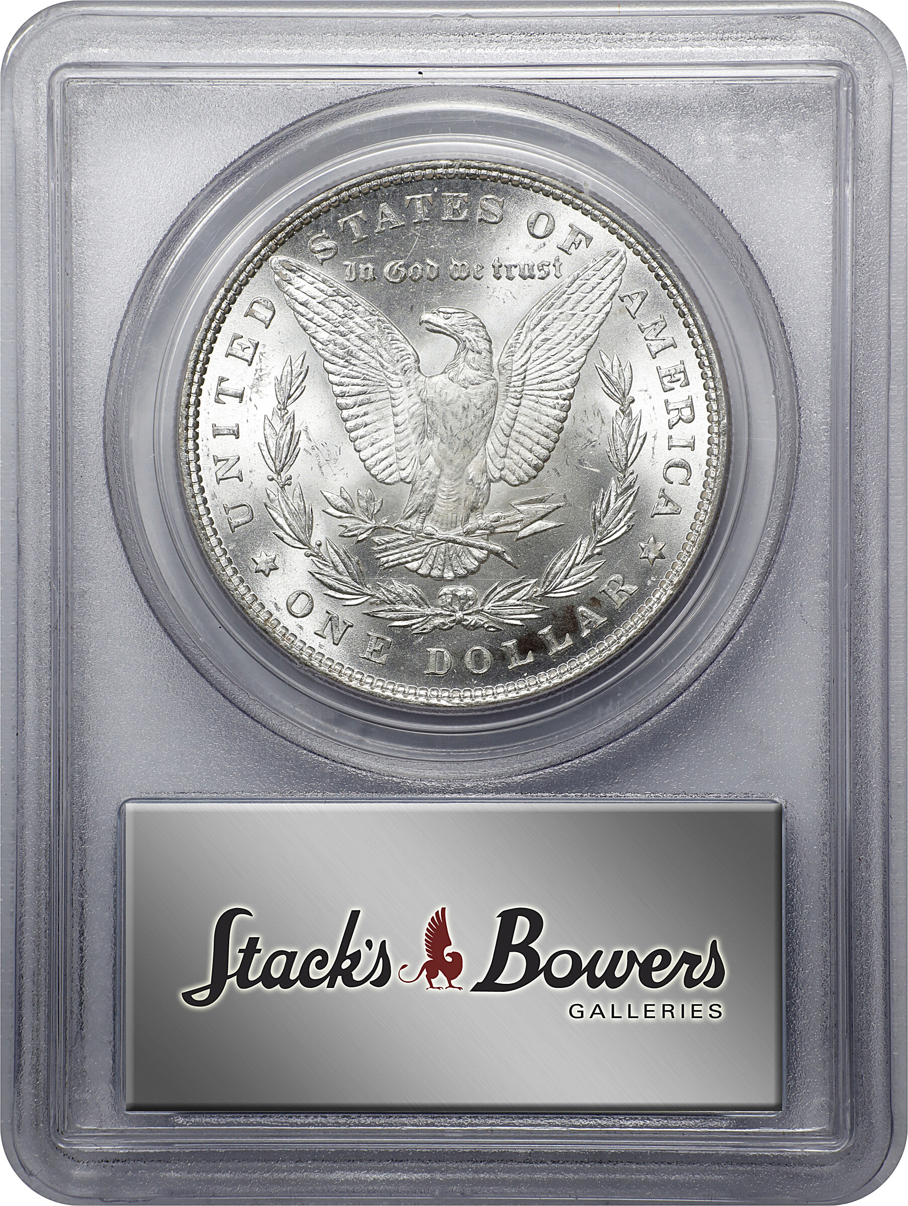 1885 $1  Pitted Reverse, VAM-1C MS61 thumbnail 16