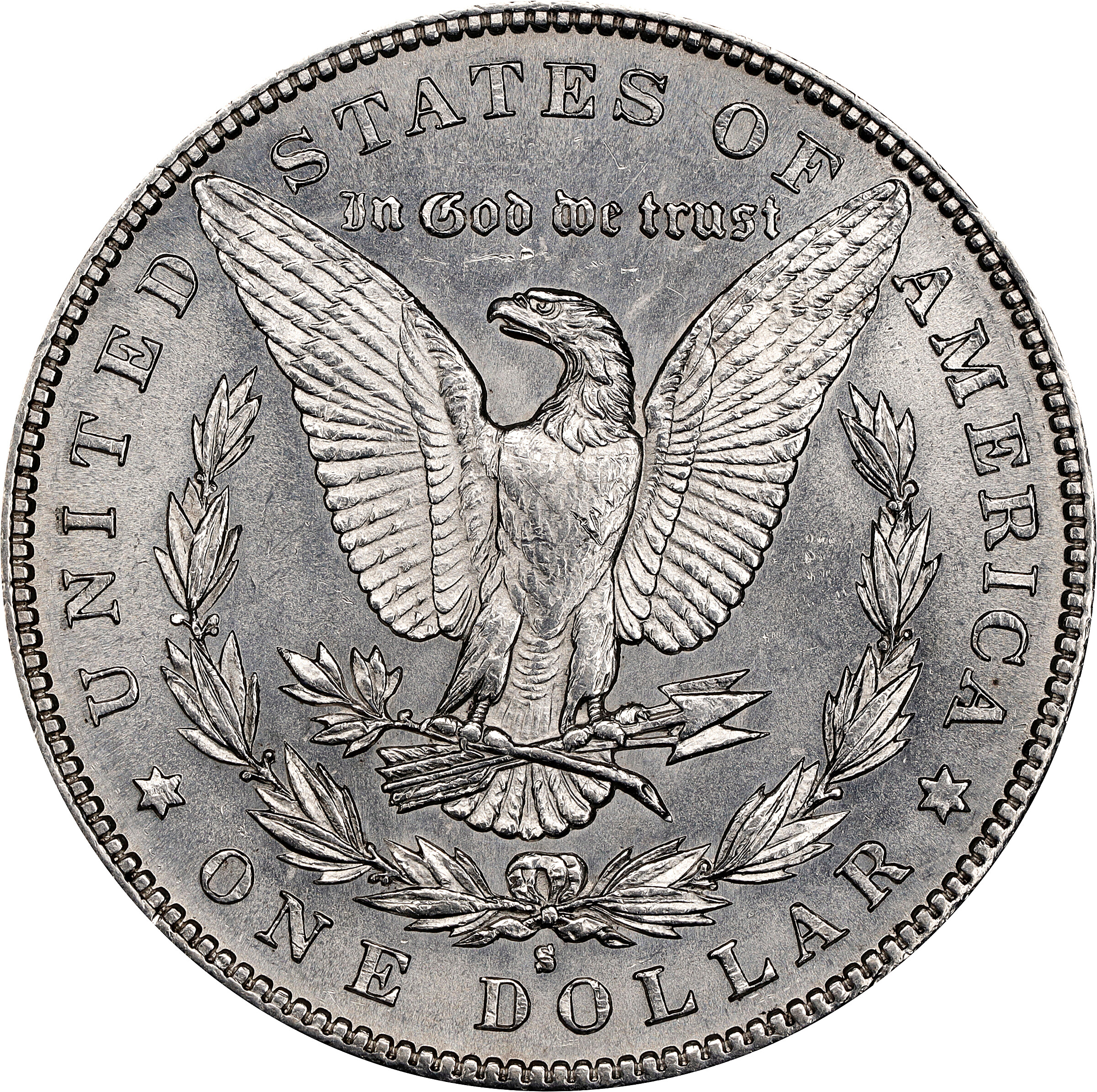 1886-S/S $1  Repunched Mintmark, VAM-2 VF30 CAC thumbnail 18