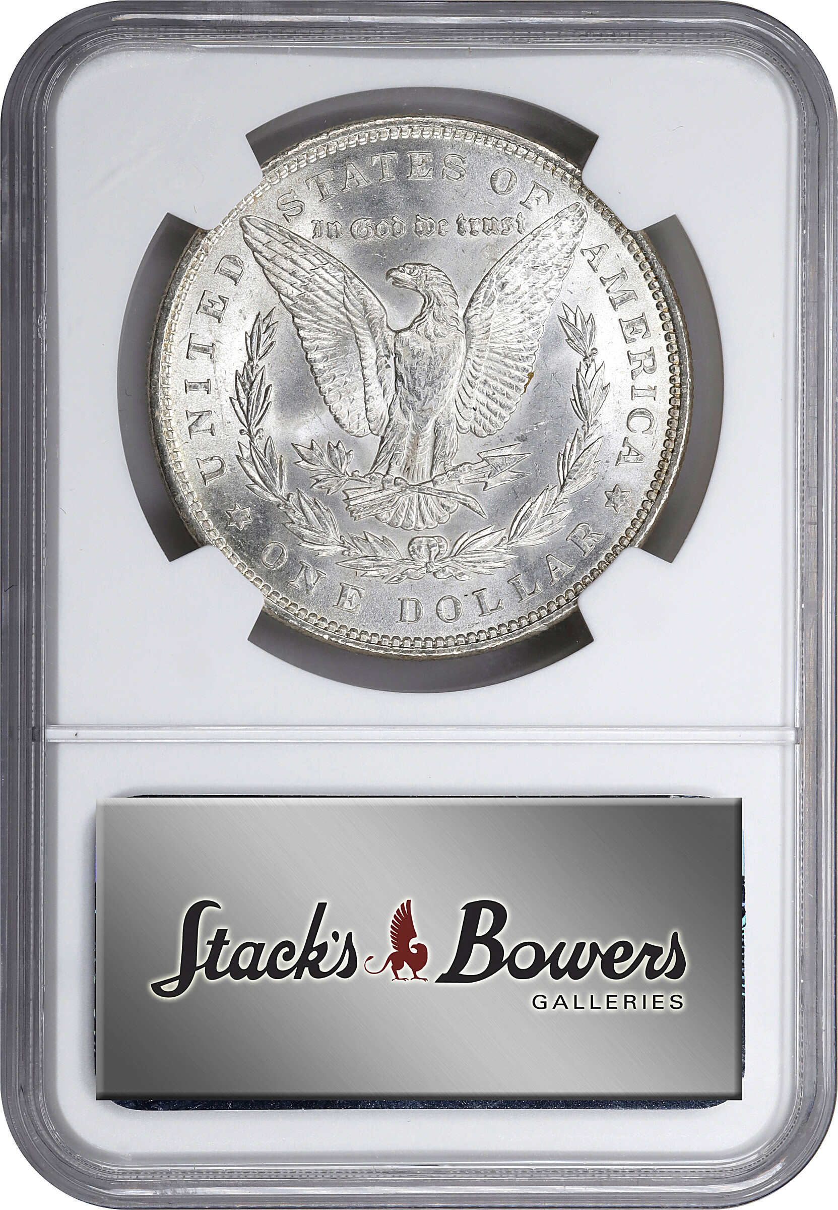 1888 $1  Die Gouges State 1, VAM-7 MS64 thumbnail 4
