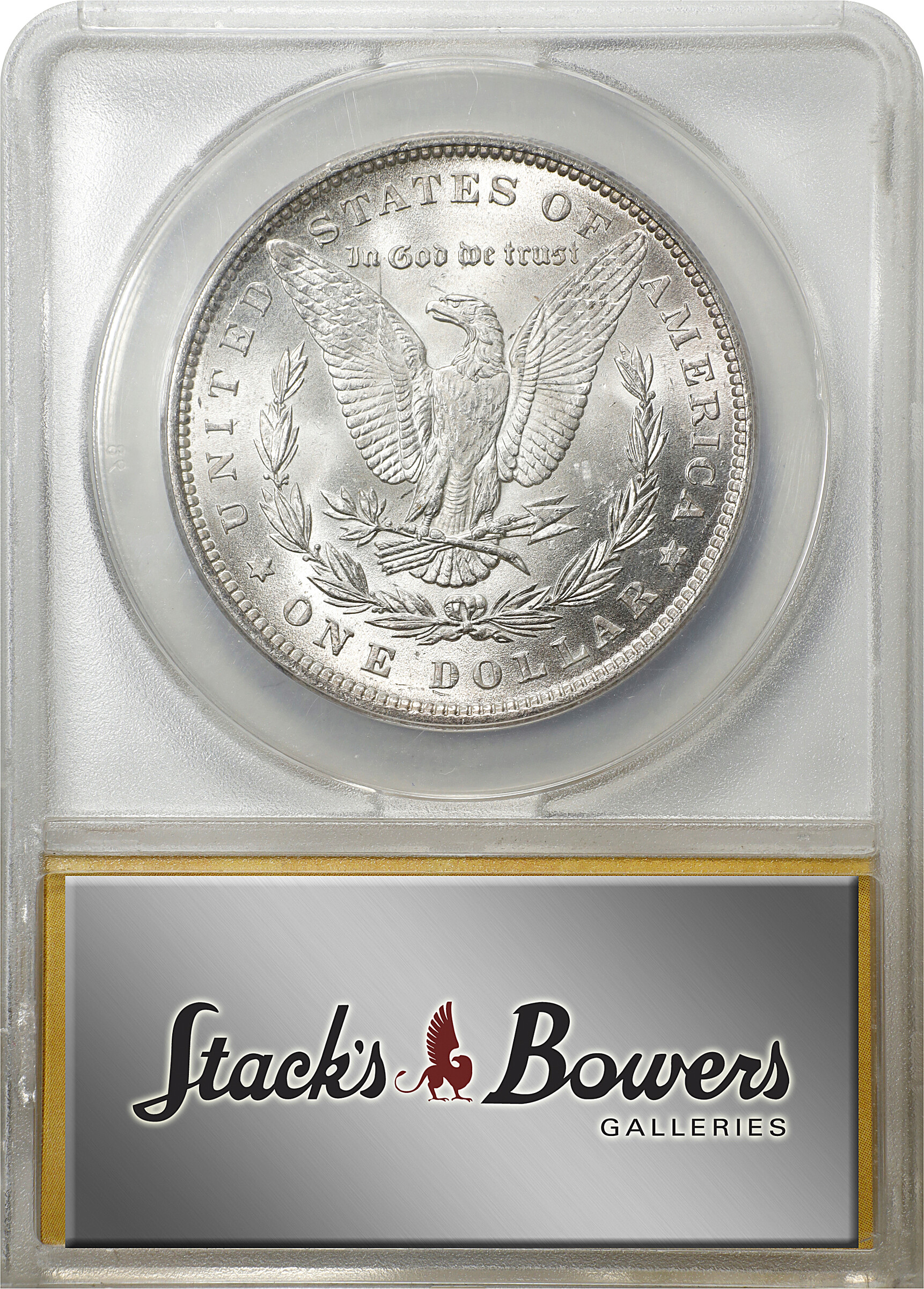 1888 $1  Doubled Ear, VAM-11 MS63 CAC thumbnail 8