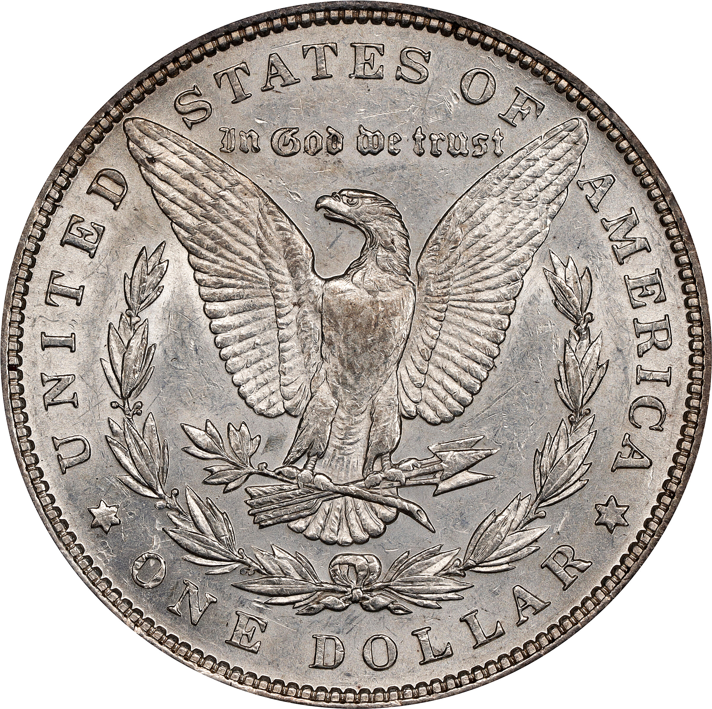 1893 $1  Doubled Stars, VAM-4 AU55 CAC thumbnail 6