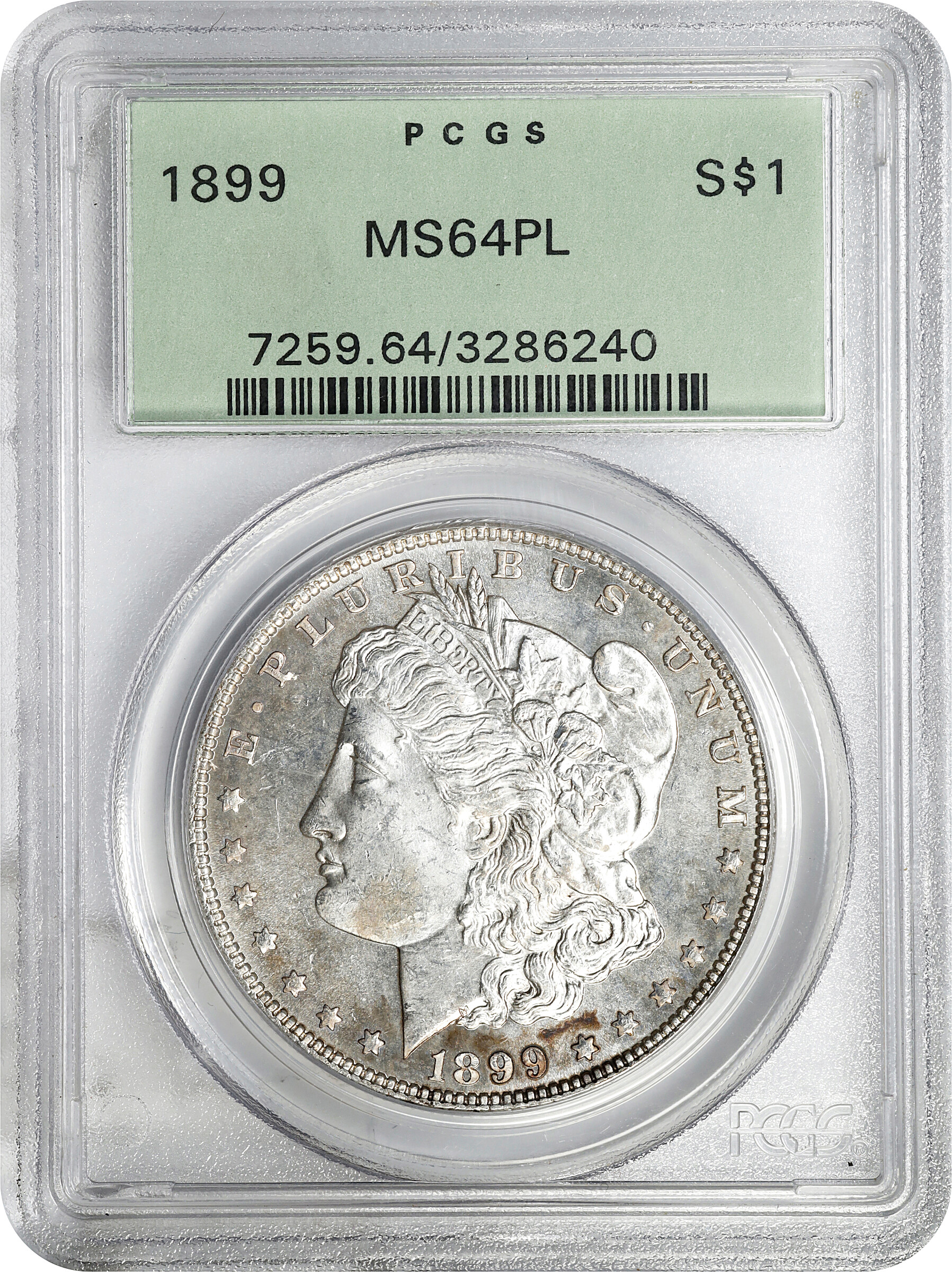 1899 $1  MS PL MS64 PL CAC thumbnail 6