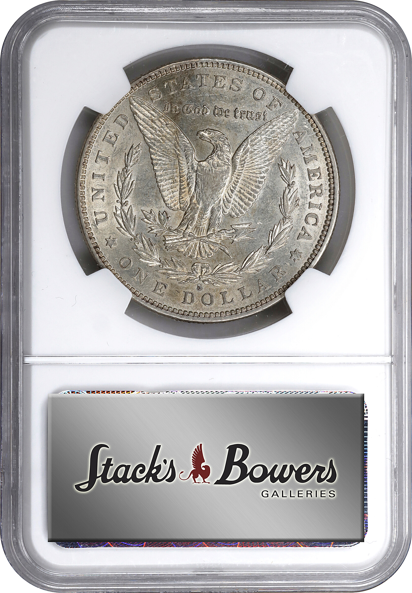 1899-S $1  Doubled Date, VAM-7 XF40 CAC thumbnail 6