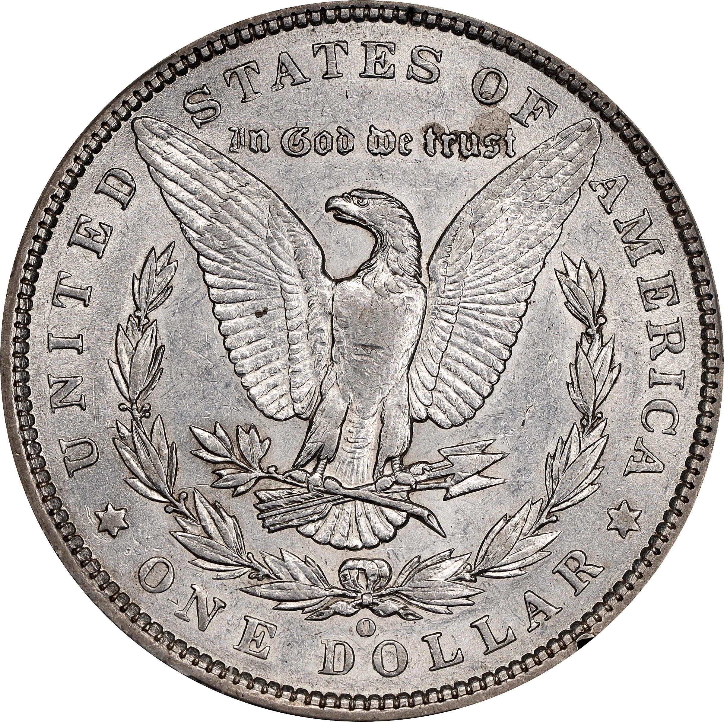 1900-O $1  Die Break, VAM-29A AU50 thumbnail 6