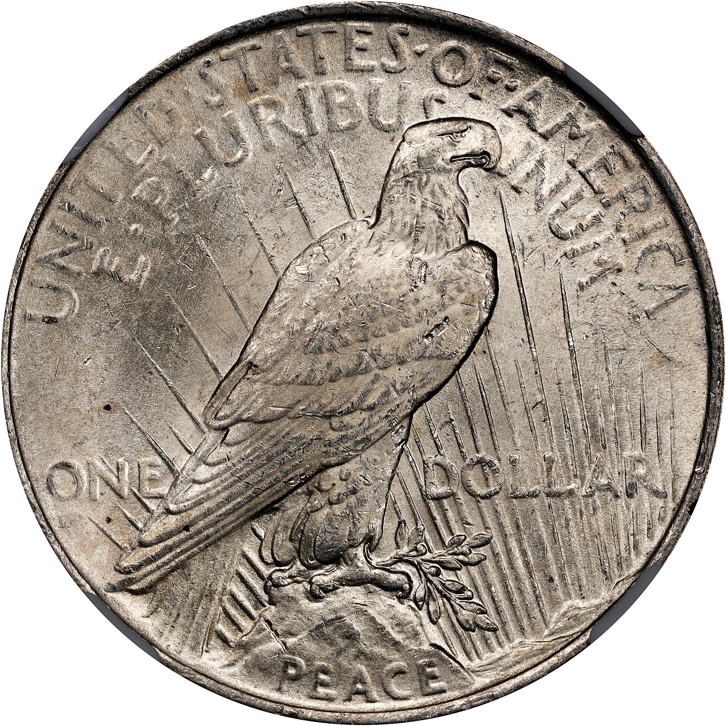 1922 $1  Tripled Leaves, VAM-5 MS64 thumbnail 4