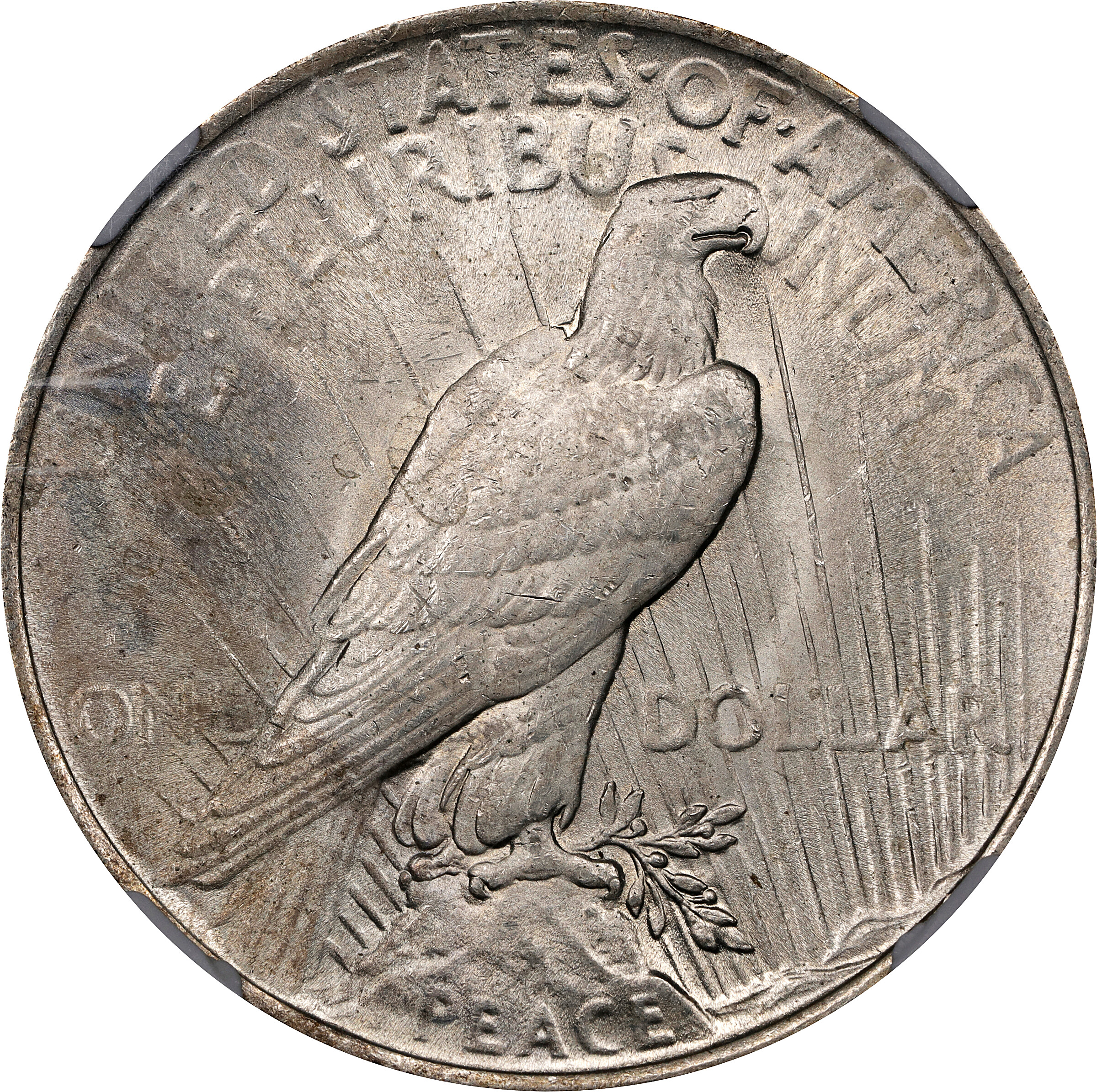 1923 $1  Extra Hair, VAM-1B MS64 thumbnail 3