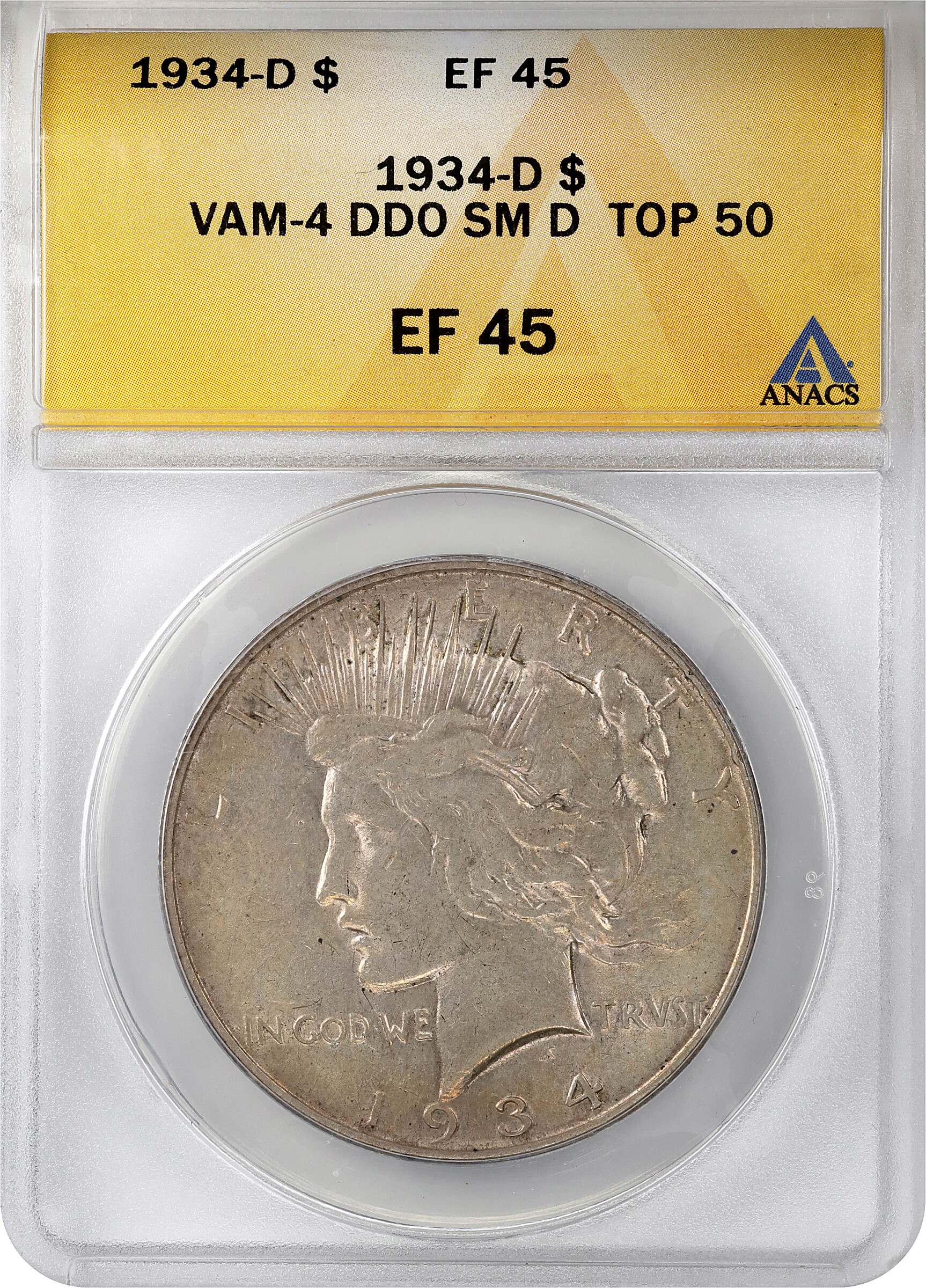 1934-D $1  DDO, Micro D, VAM-4 F12 thumbnail 17