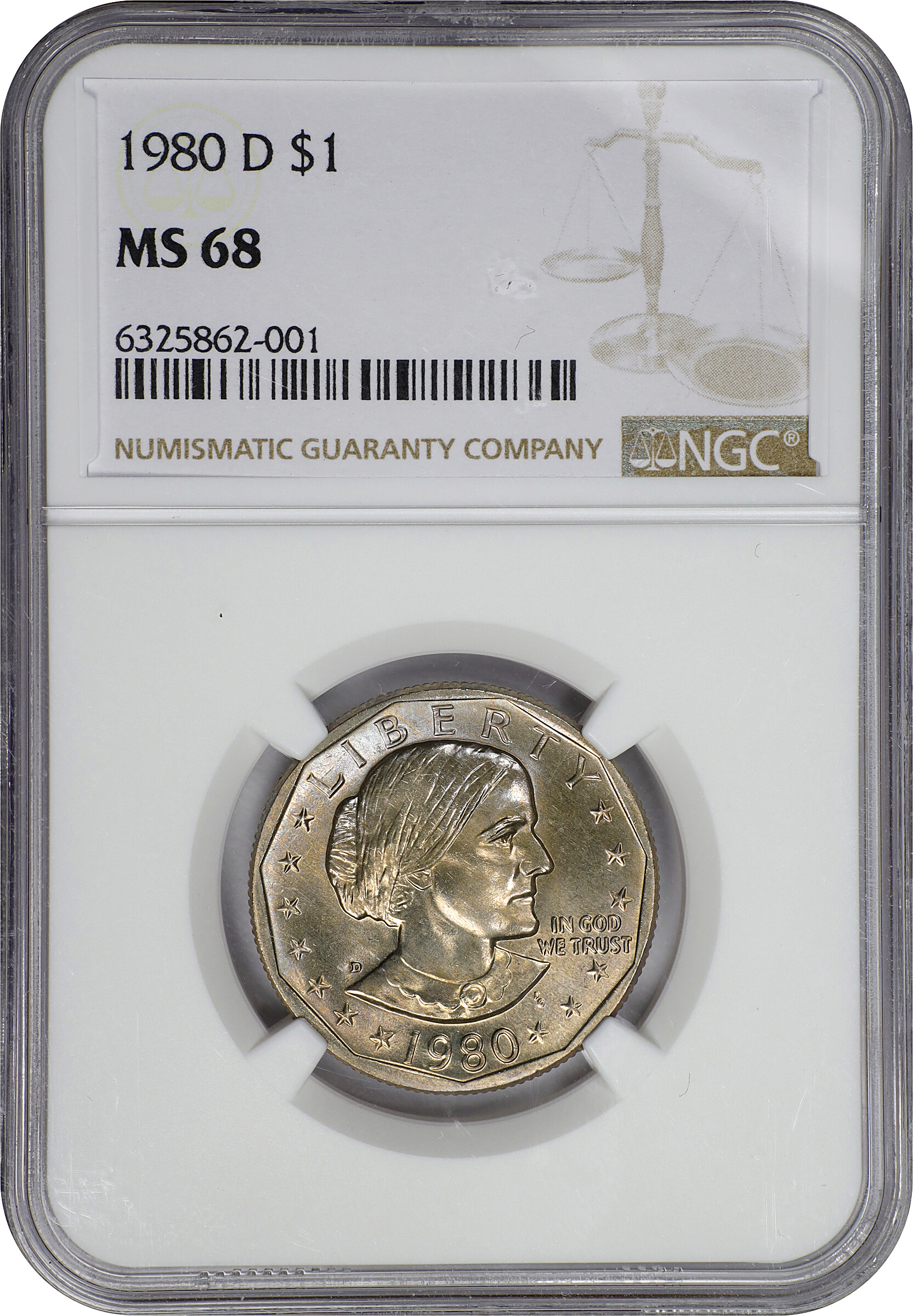 1980-D SBA $1 OGP thumbnail 3