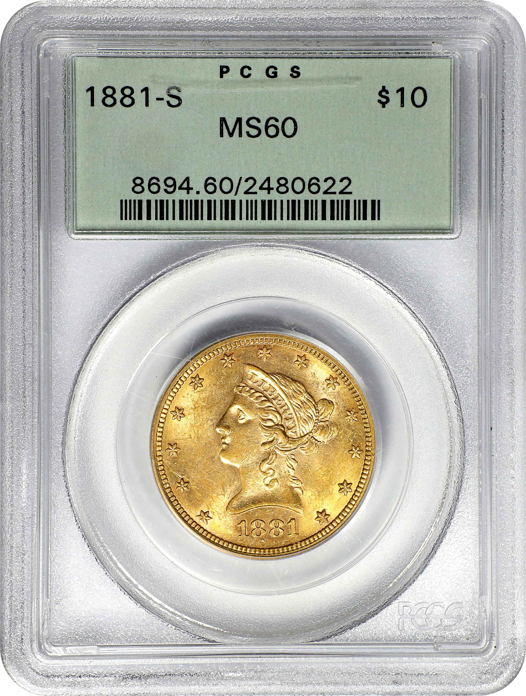 1881-S $10 AU53 thumbnail 20