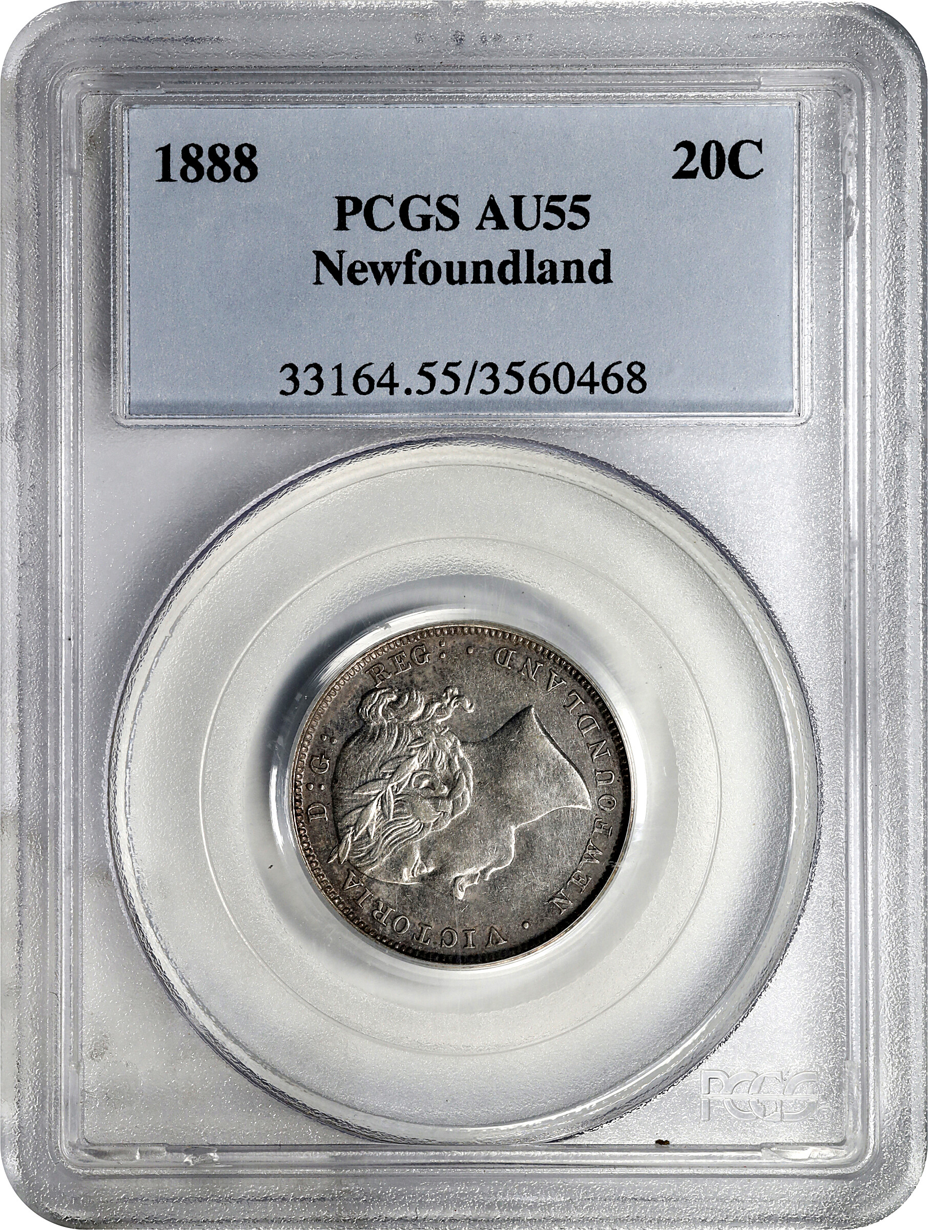 Victoria  20c Newfoundland, 1865-1900 [Type] MS63 thumbnail 17