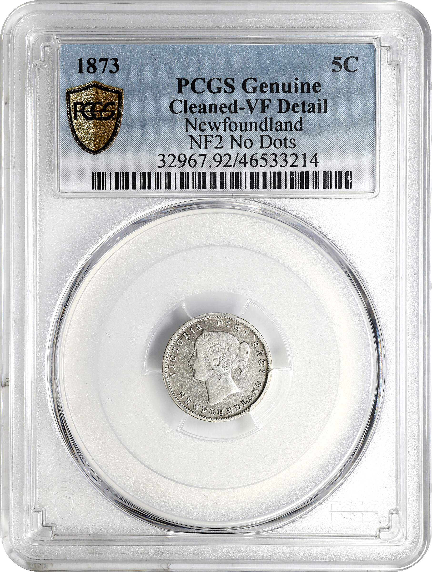 1873 5c Newfoundland MS60 thumbnail 13