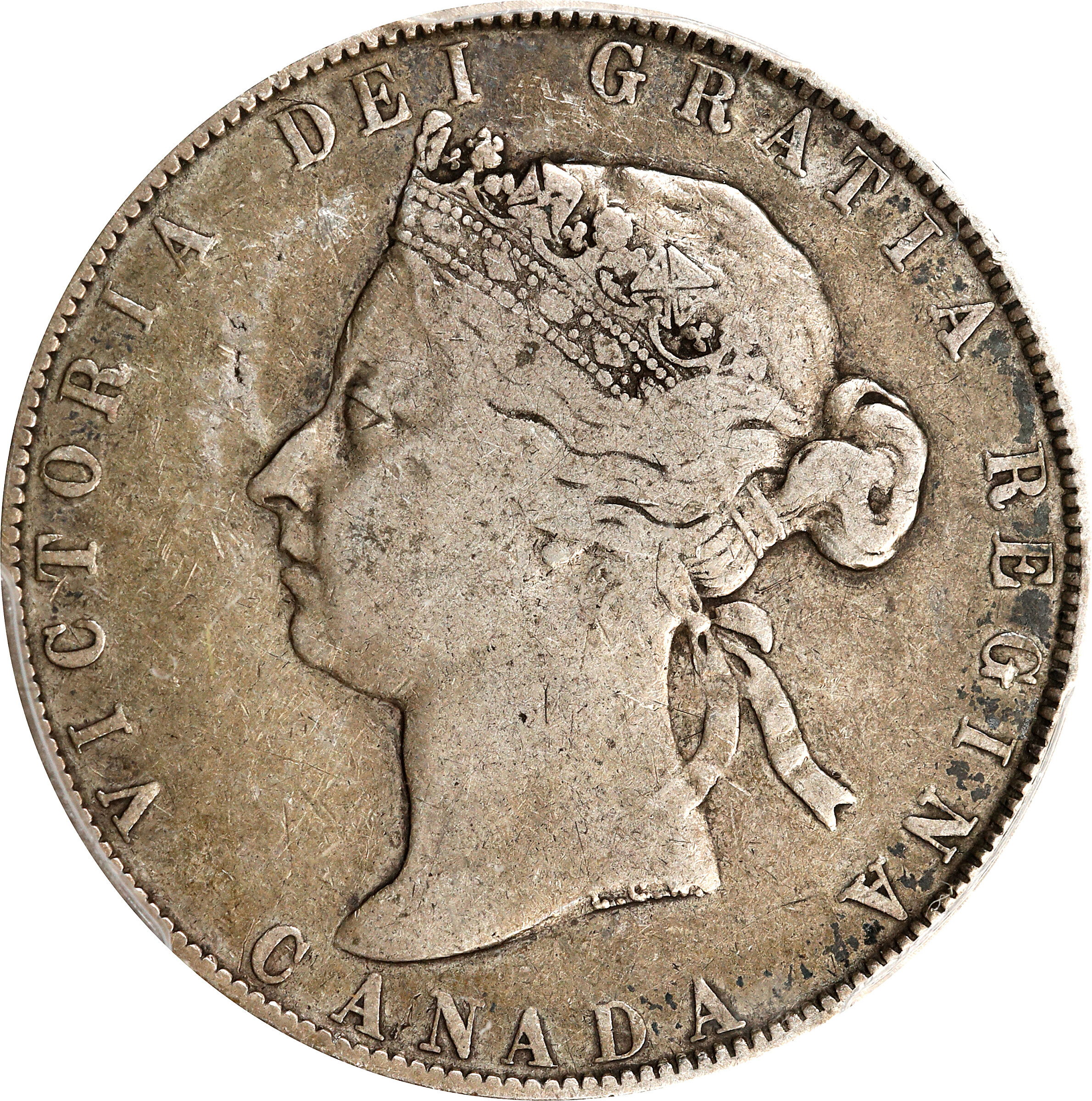 CANADA. 50 Cents, 1888. London Mint. Victoria. PCGS VF-25.