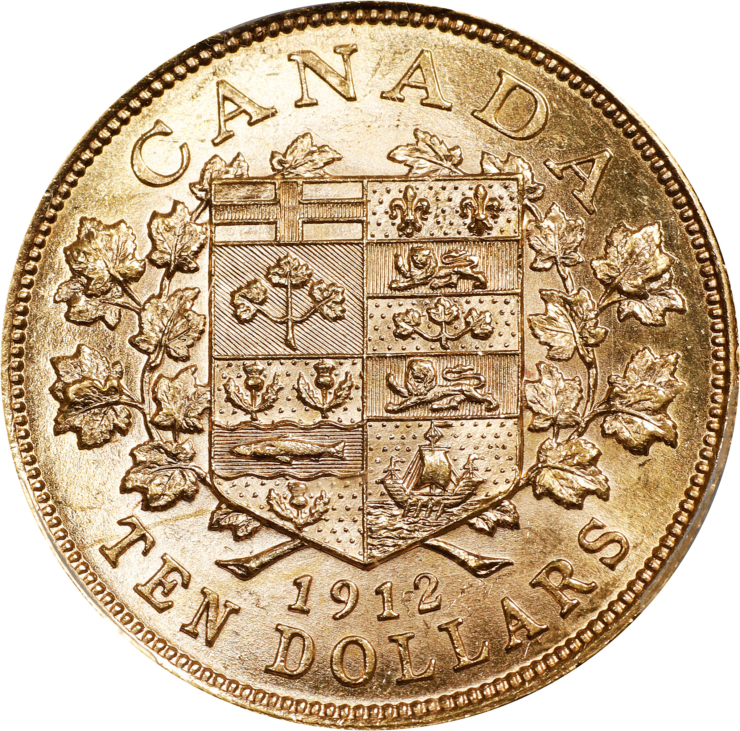 1912 G$10 MS62 thumbnail 2