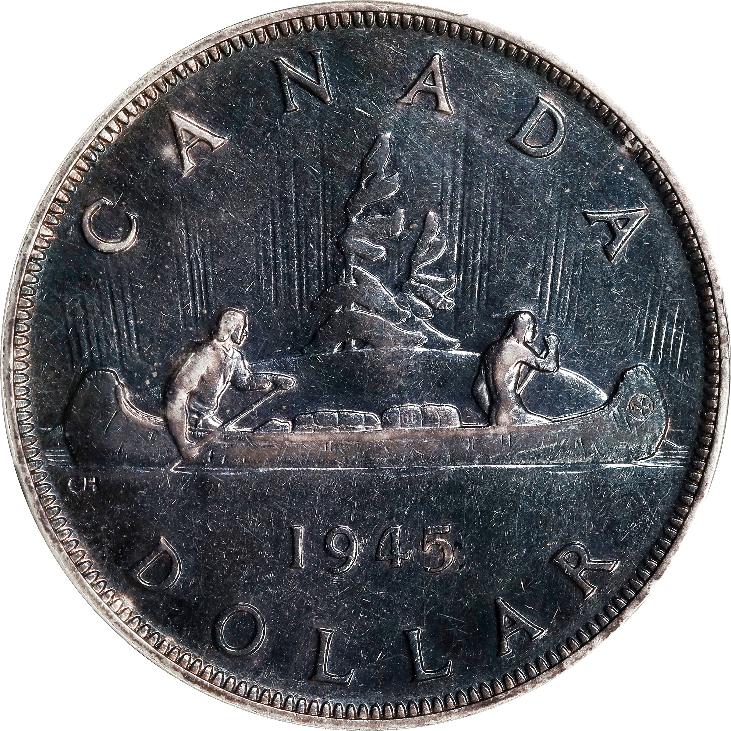1945 S$1 MS (KM-37) VF20 thumbnail 2