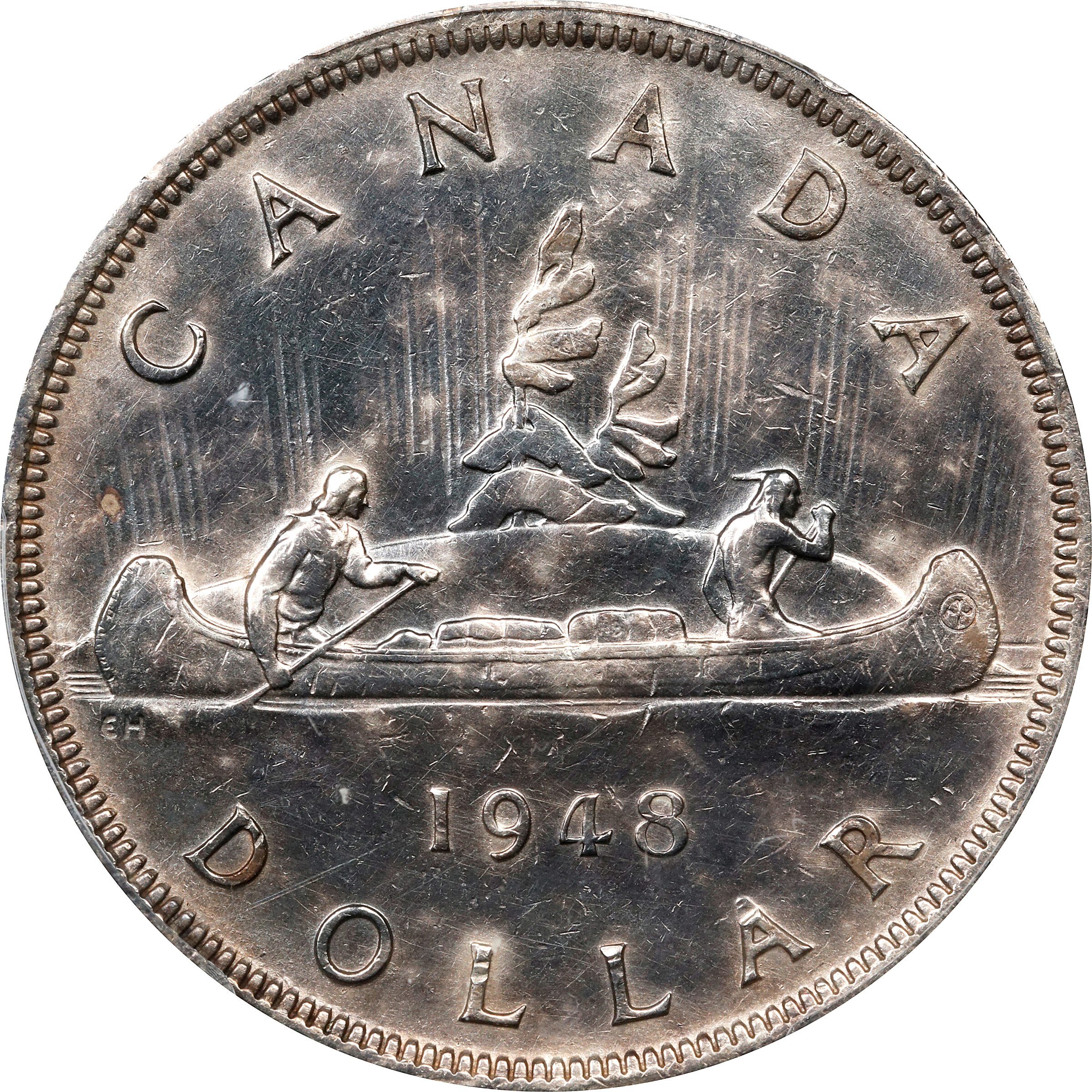 1948 S$1 MS (KM-37) VF25 thumbnail 2