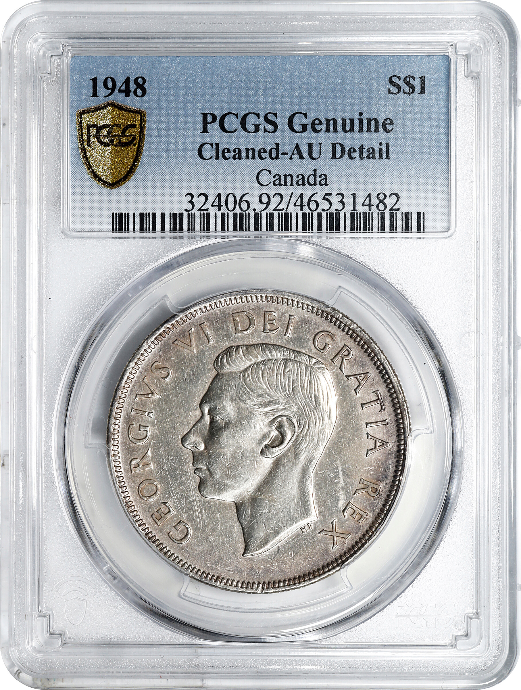 1948 S$1 MS (KM-37) VF25 thumbnail 3