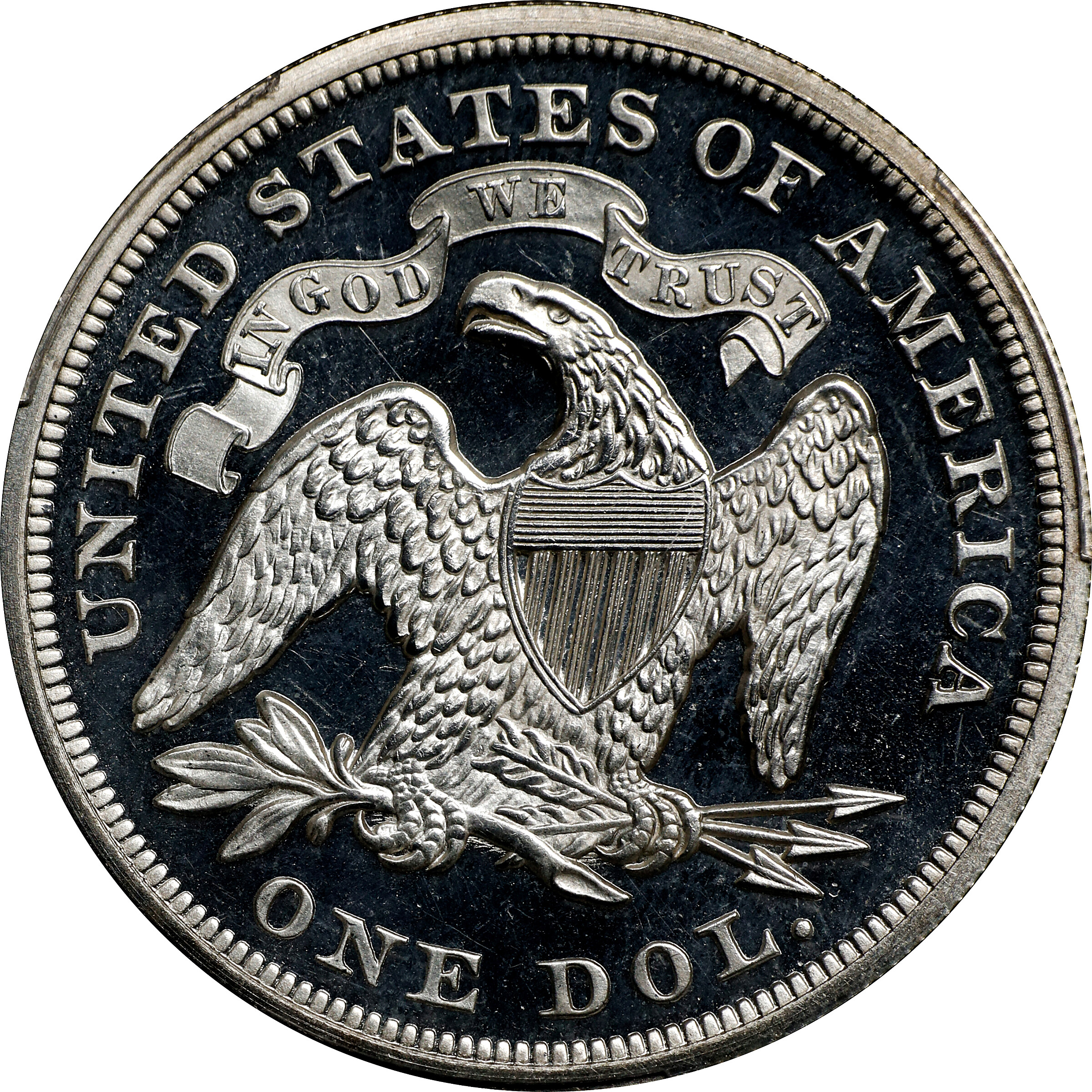 1872 $1  PR DCAM PR62 DCAM CAC thumbnail 19