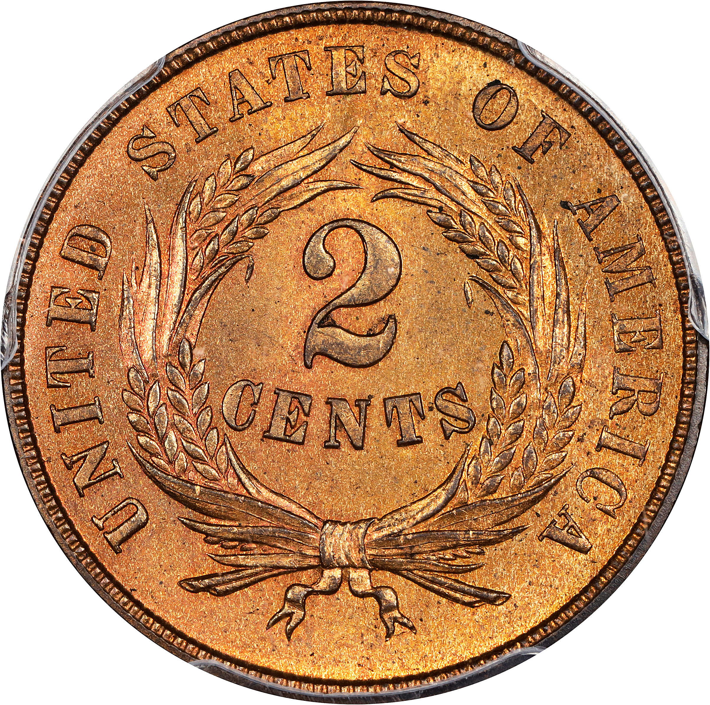 1867 2c MS RD MS65 RD thumbnail 6