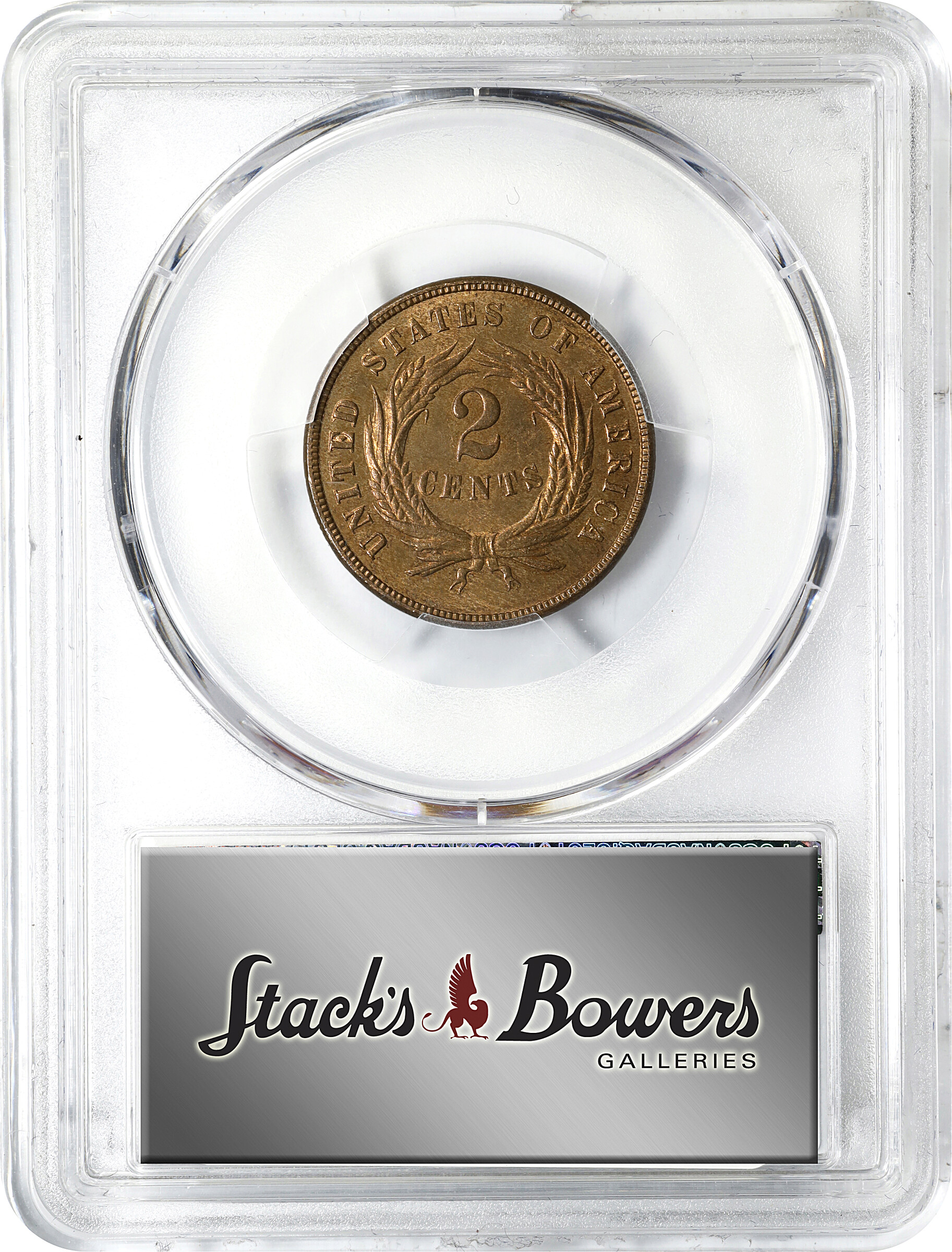 1871 2c MS RB MS65 RB CAC thumbnail 5